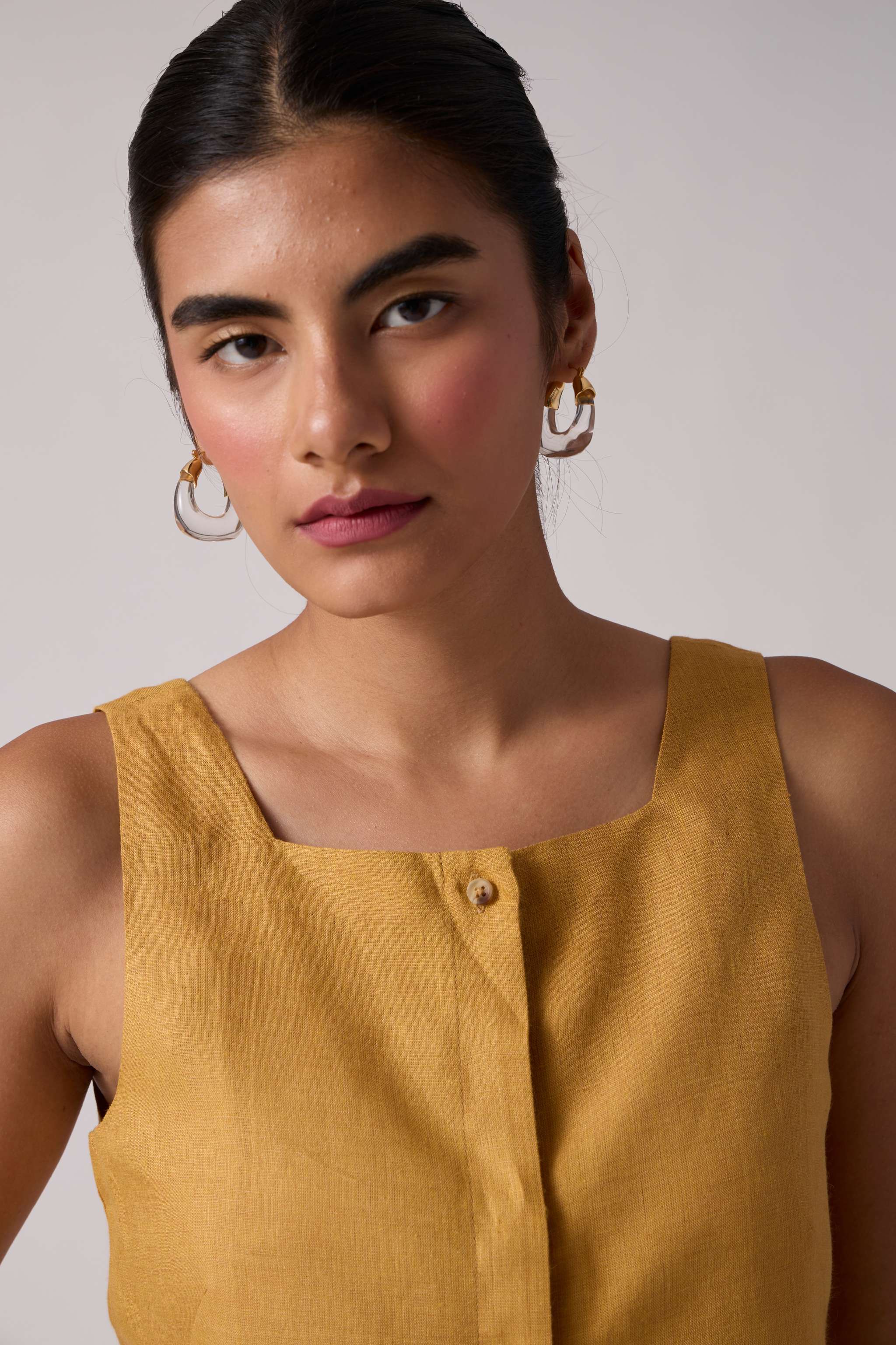 Adelaide Top - Mustard - Image 4