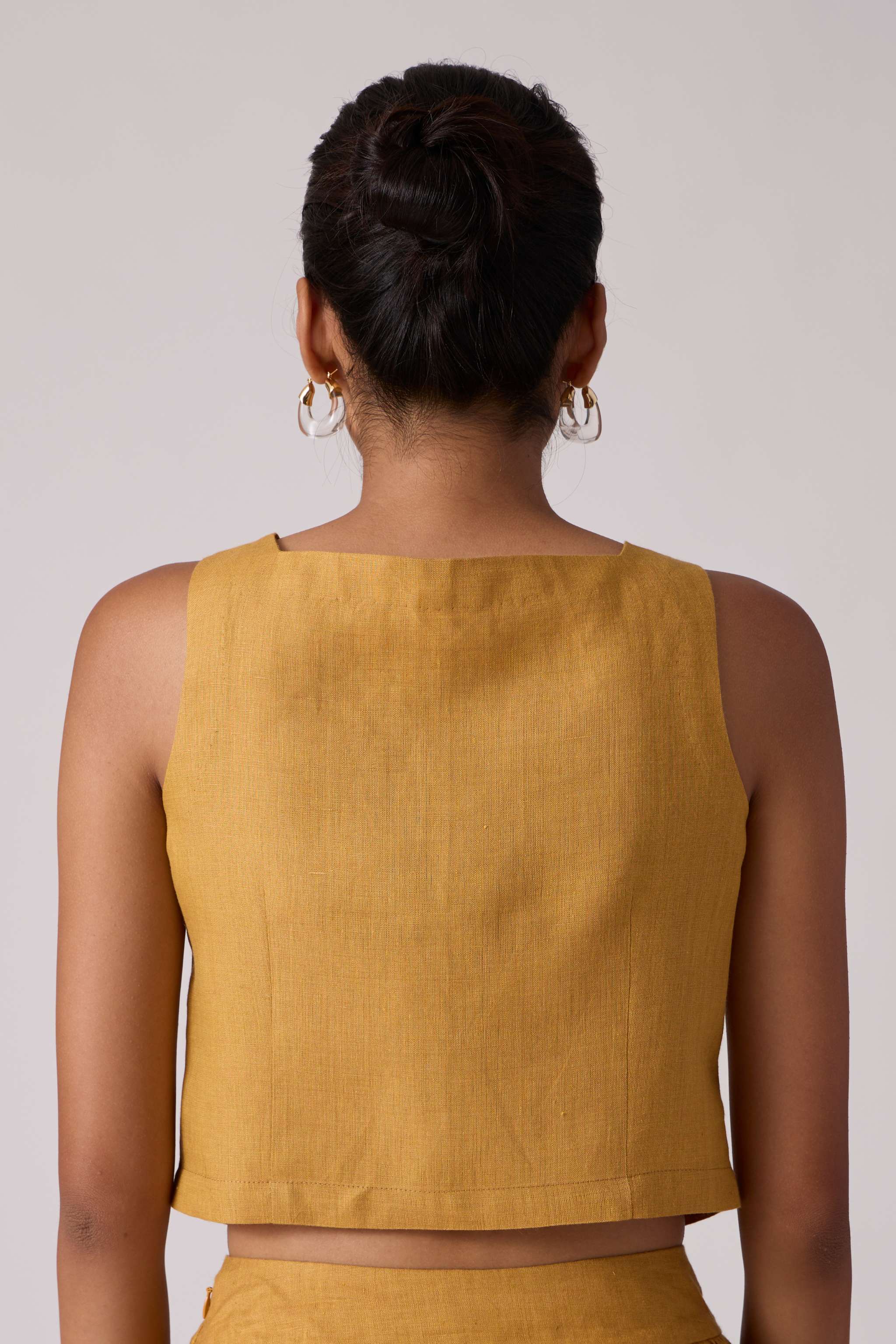 Adelaide Top - Mustard - Image 6
