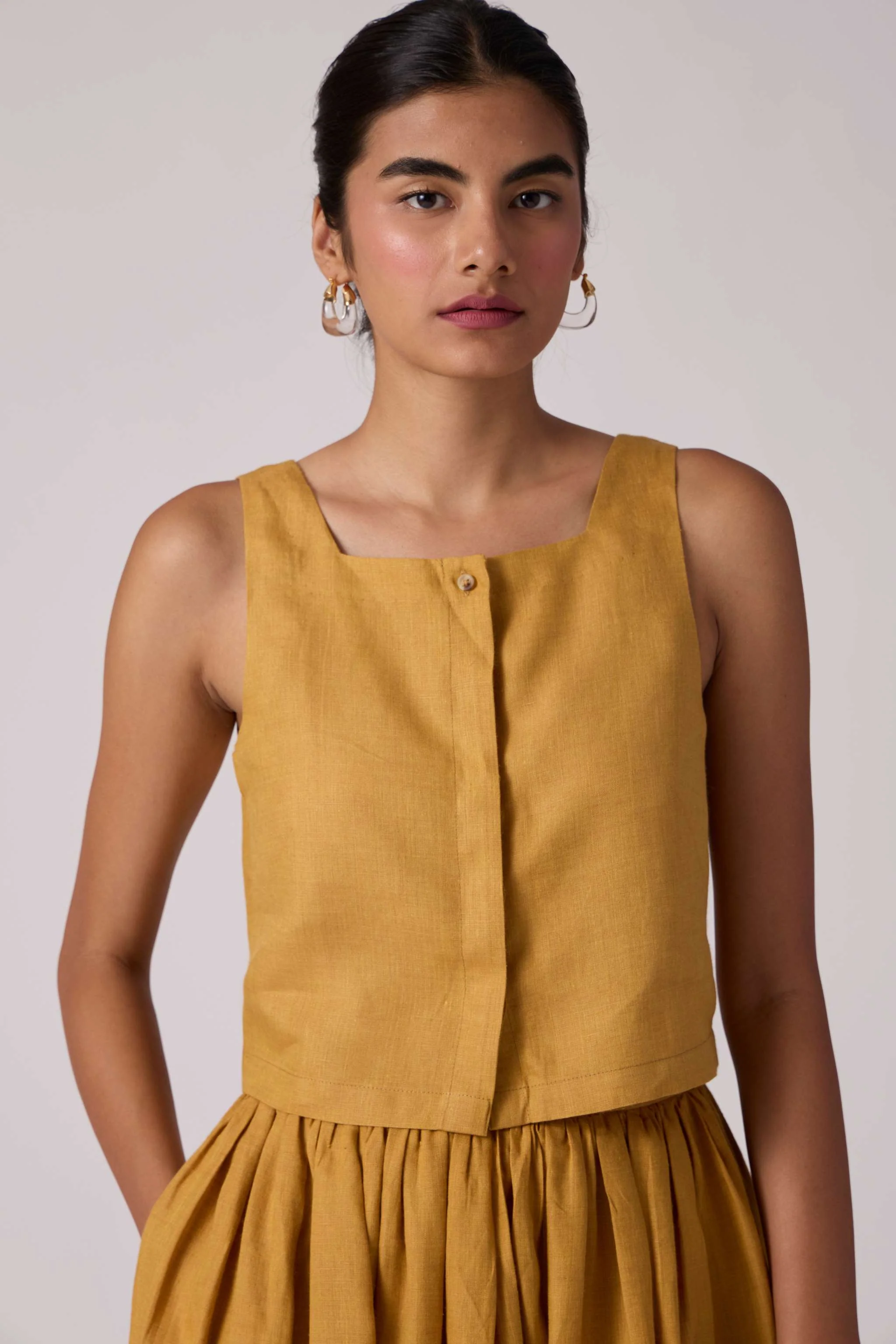 Adelaide Top - Mustard - Image 9