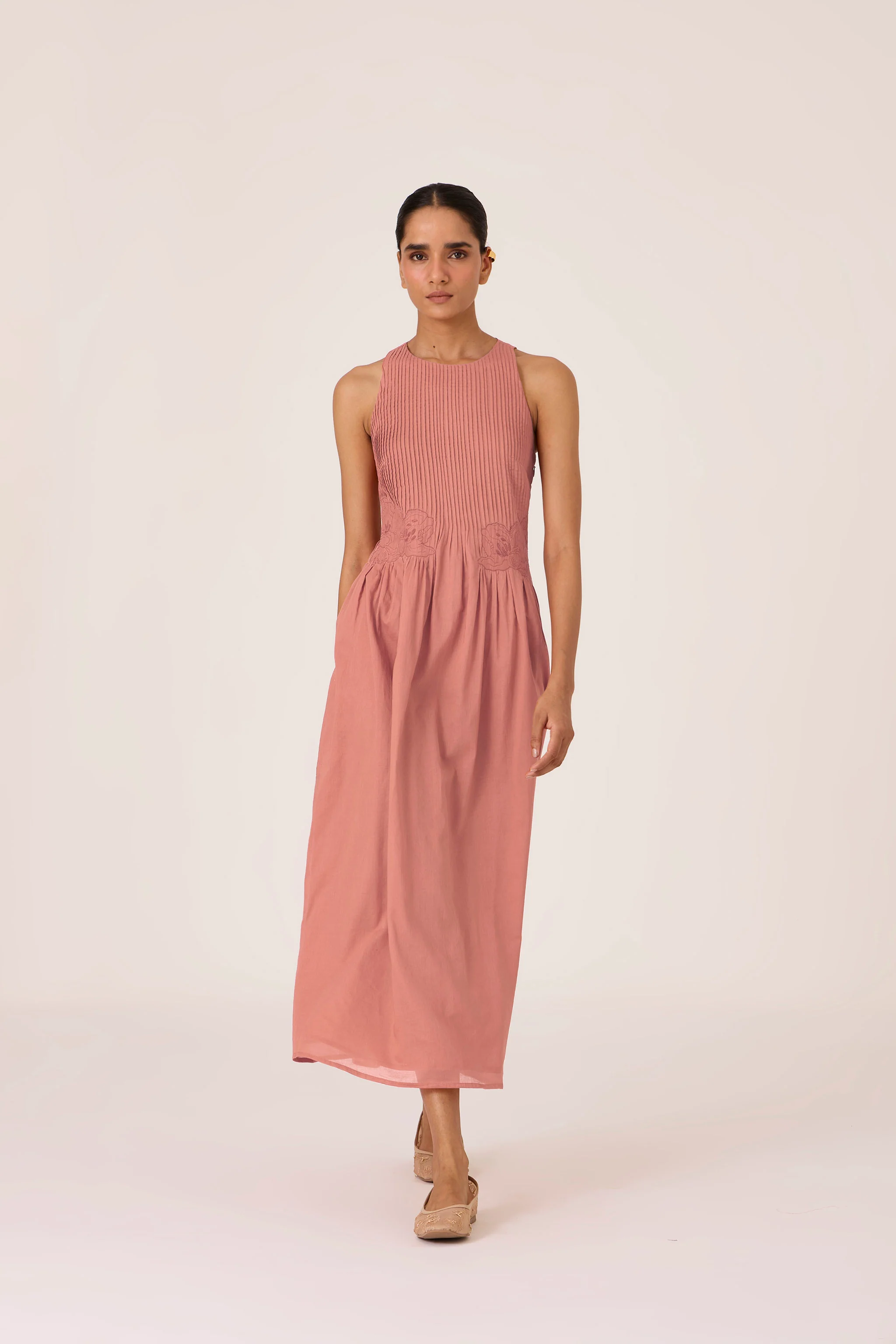 Amani Rose Embroidered Dress - Image 6
