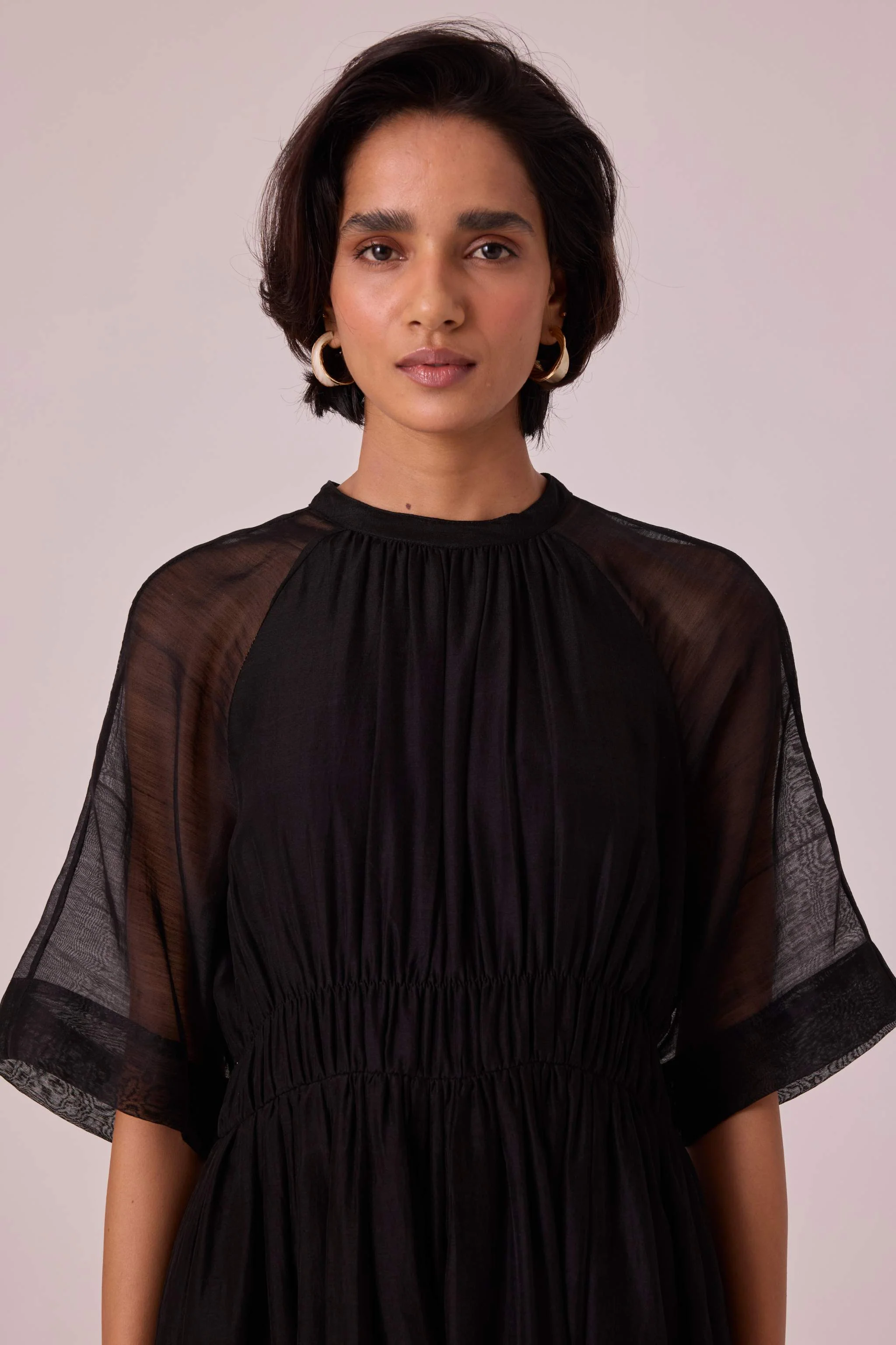 Arha Black Handwoven Dress - Image 4