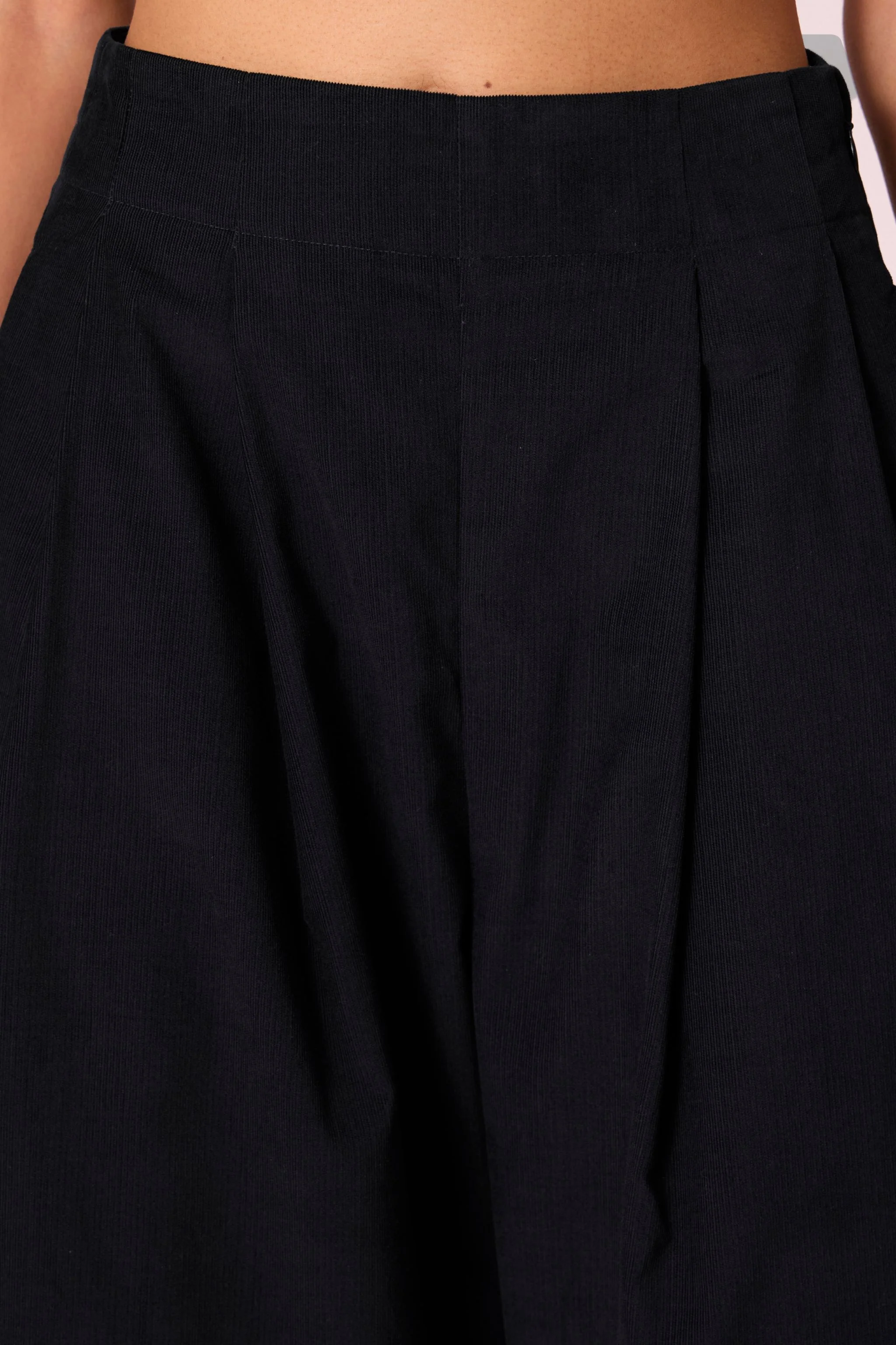 Bandra Black Needlecord Pants - Image 5
