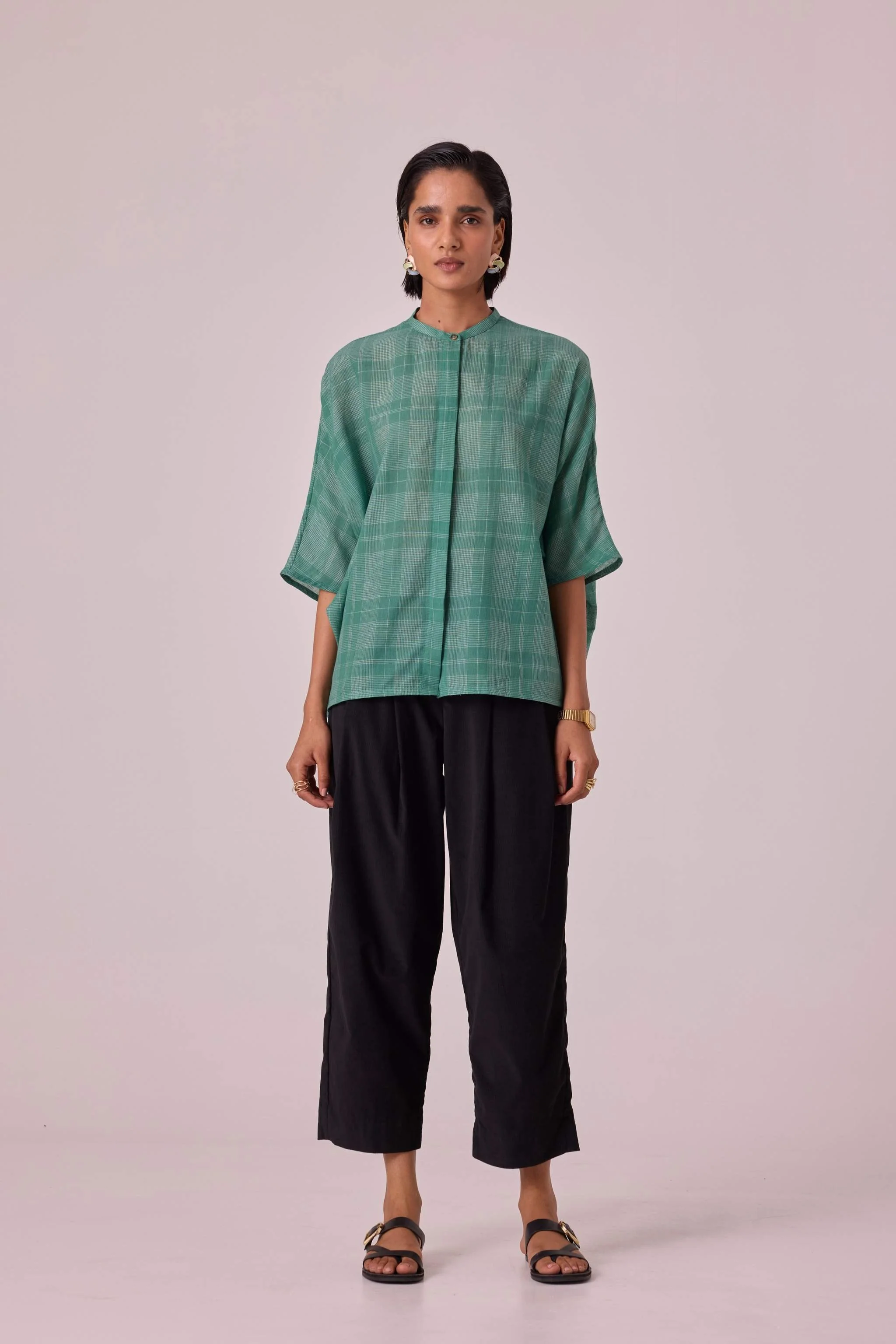 Bandra Black Needlecord Pants - Image 9