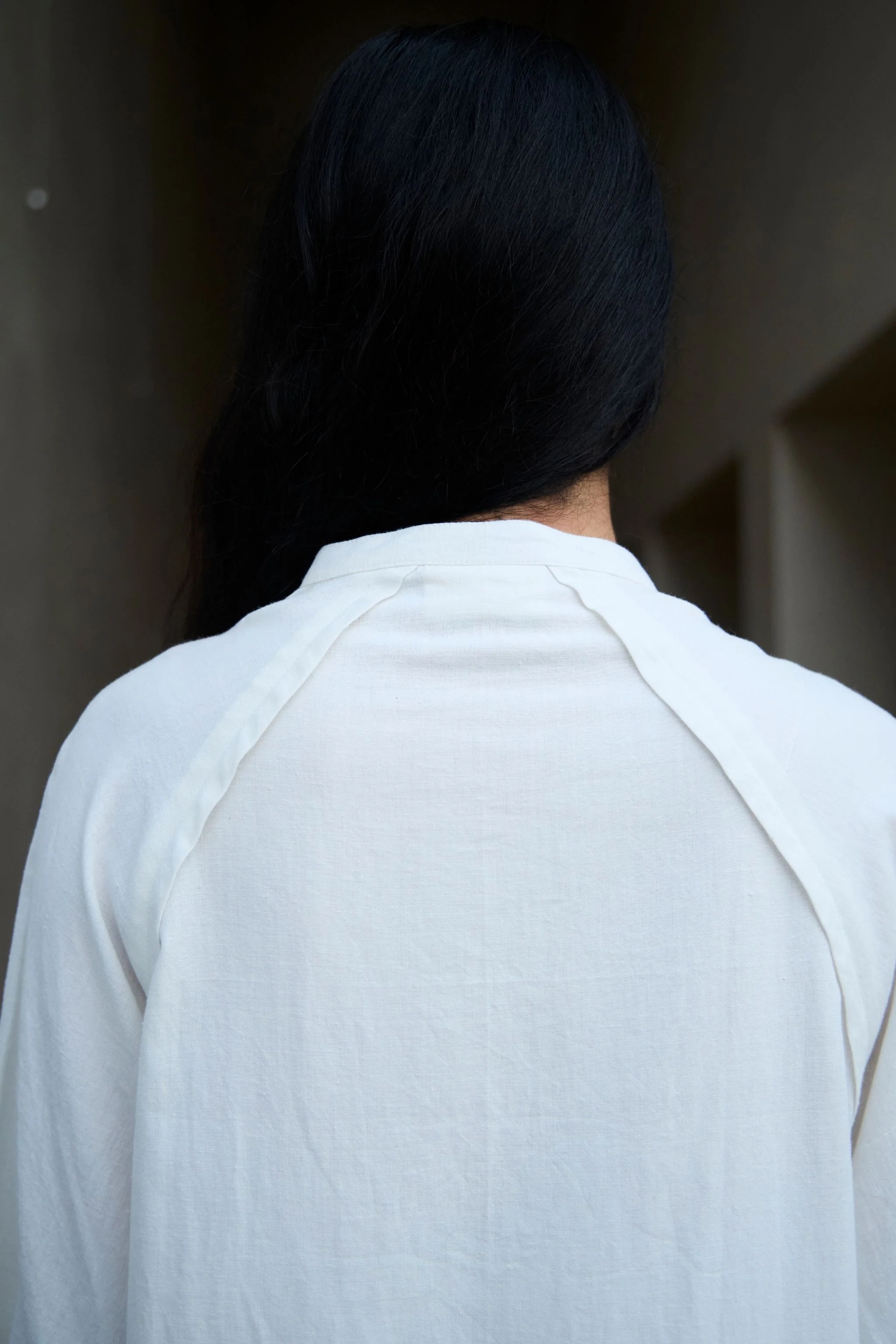 Braboune Handwoven White Co-Ord Set - Image 9