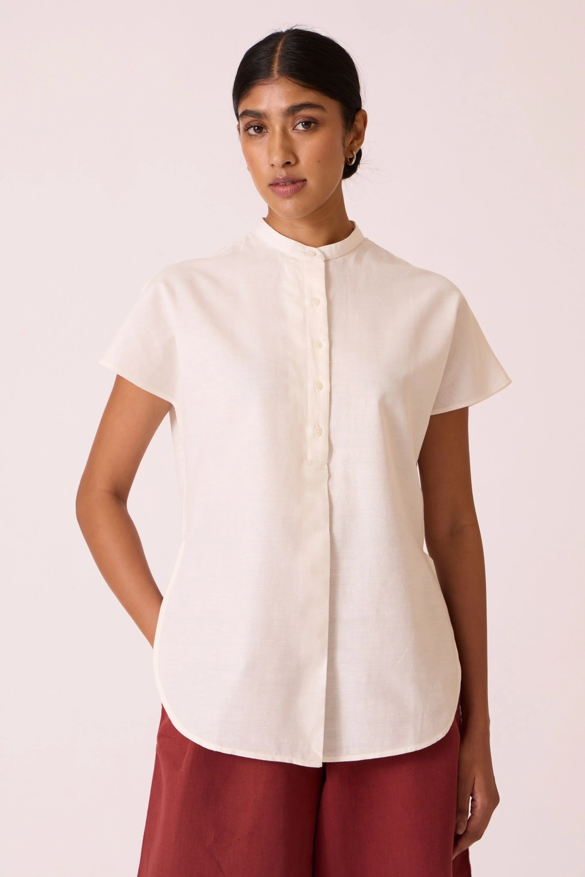 Deok Handwoven Cotton Top - Image 2