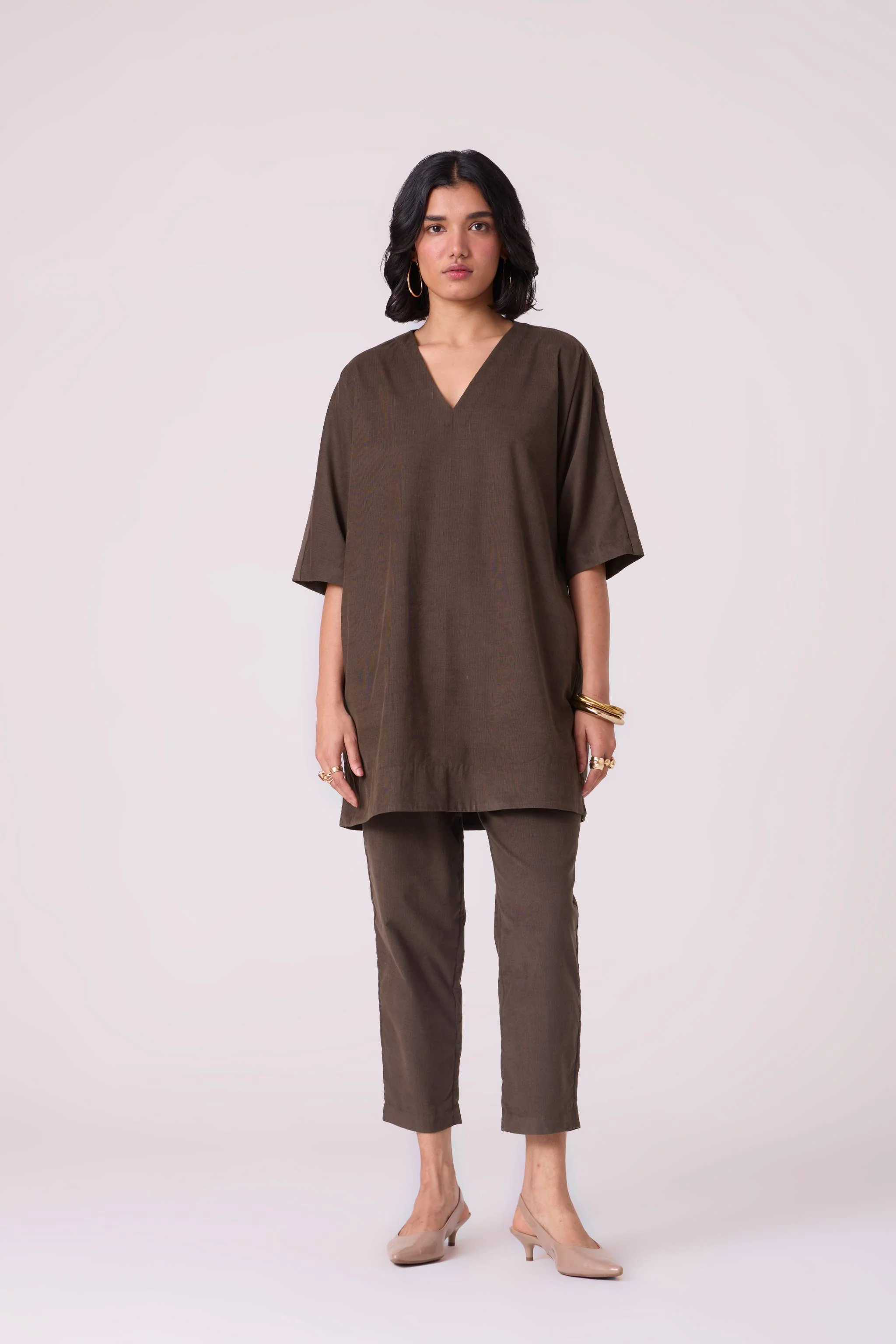 Helk Olive Needlecord Pants - Image 9
