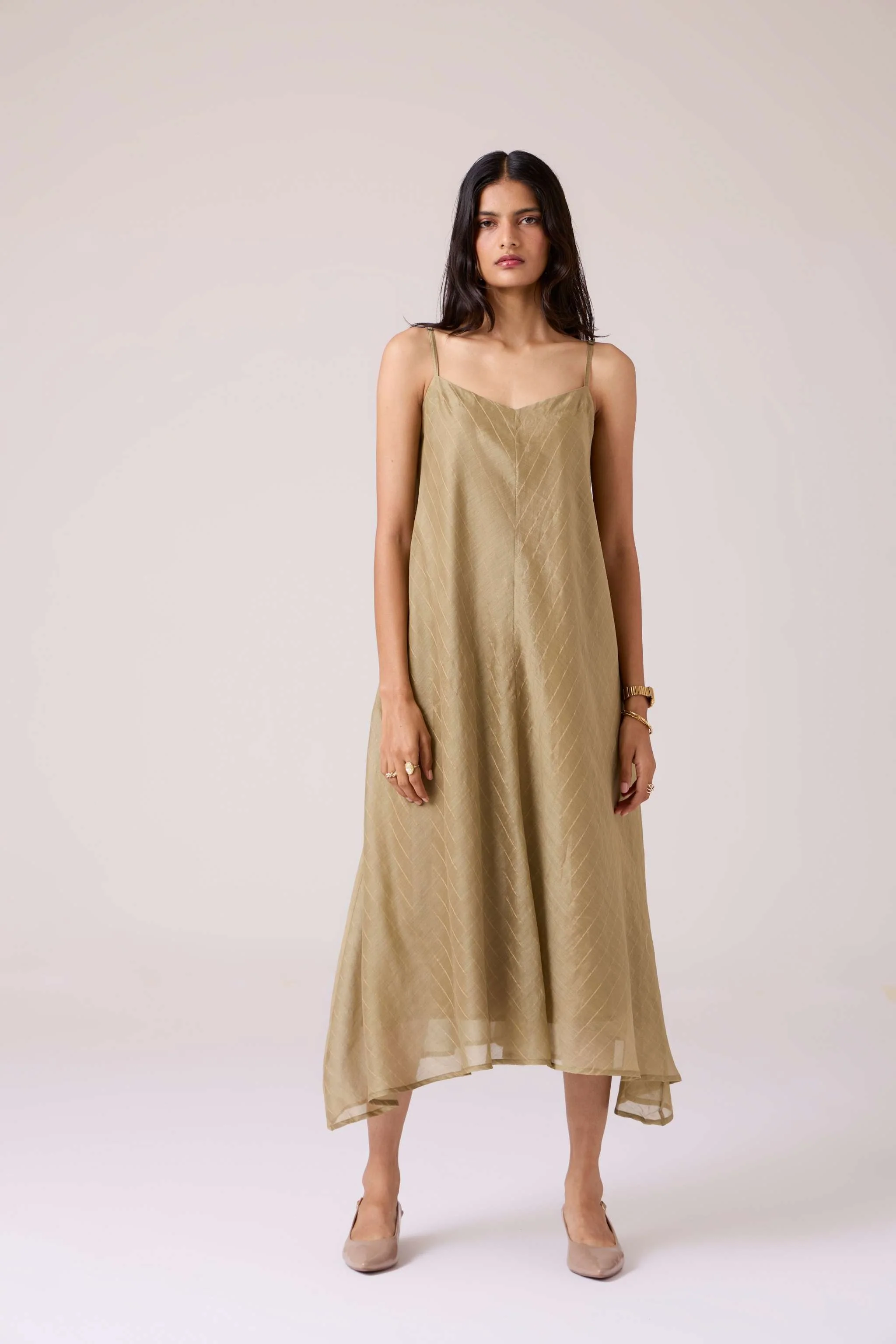 Jane Olive Handwoven Dress - Image 8