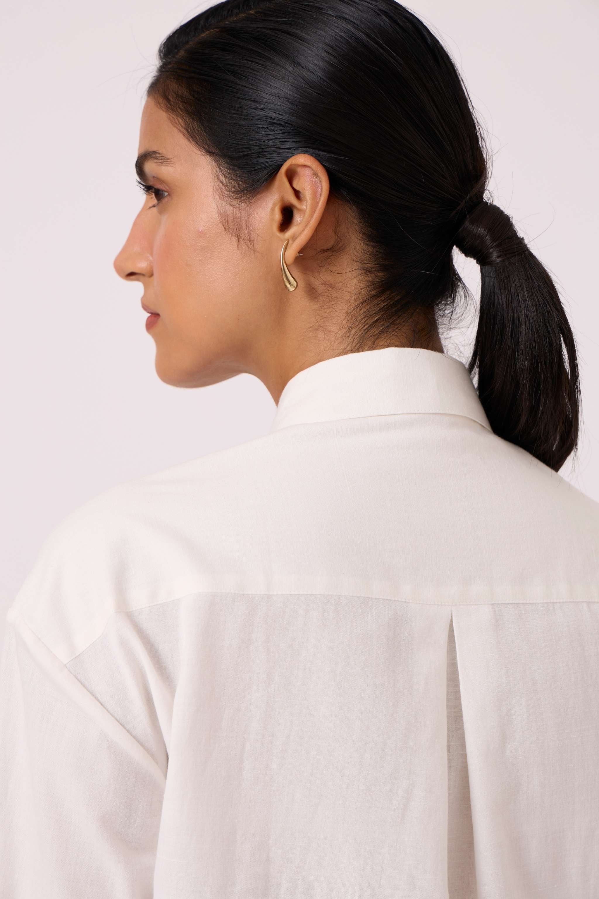 Kerouac Handwoven Embroidered Shirt - Image 10