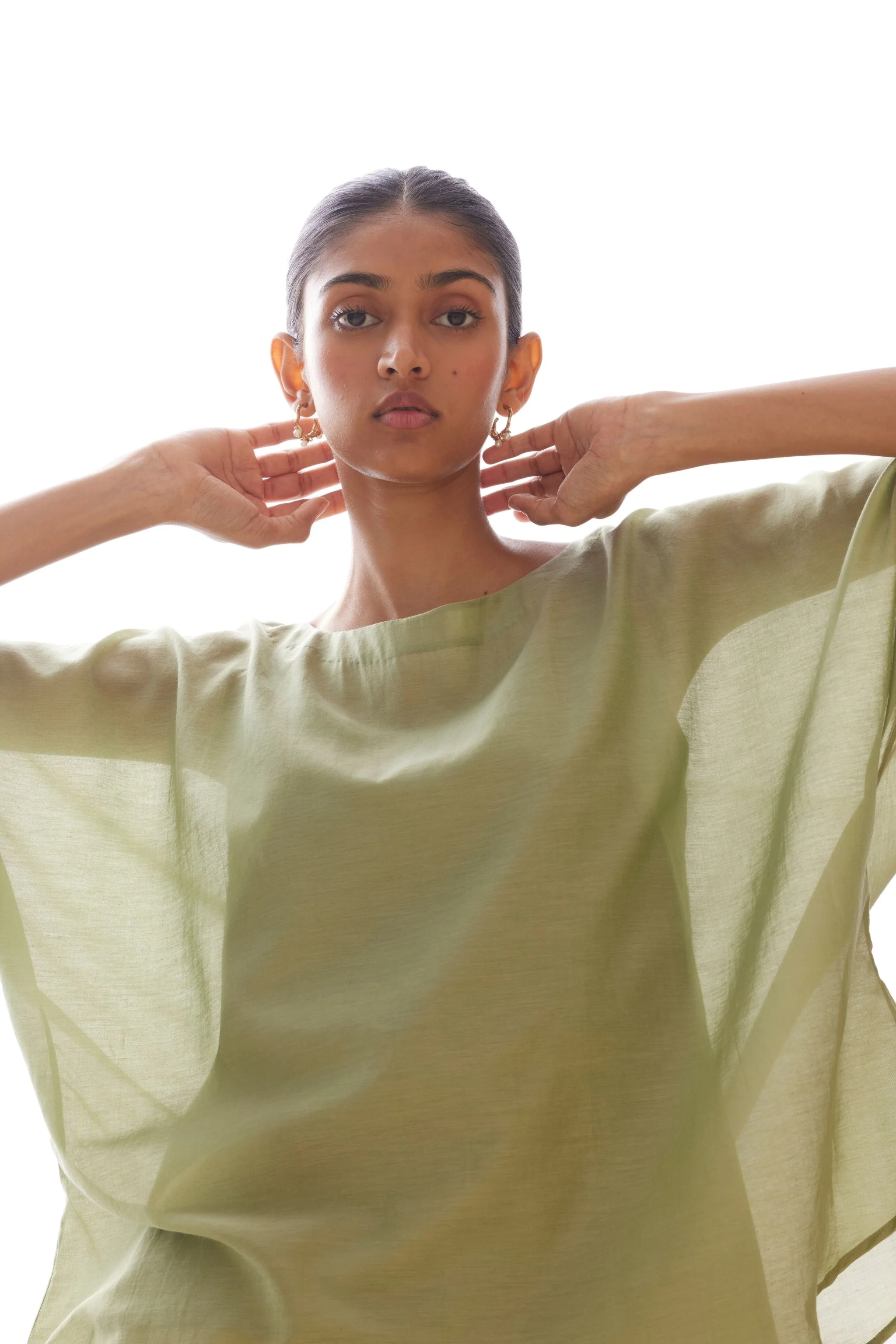 Kosh Green Cape Top - Image 7