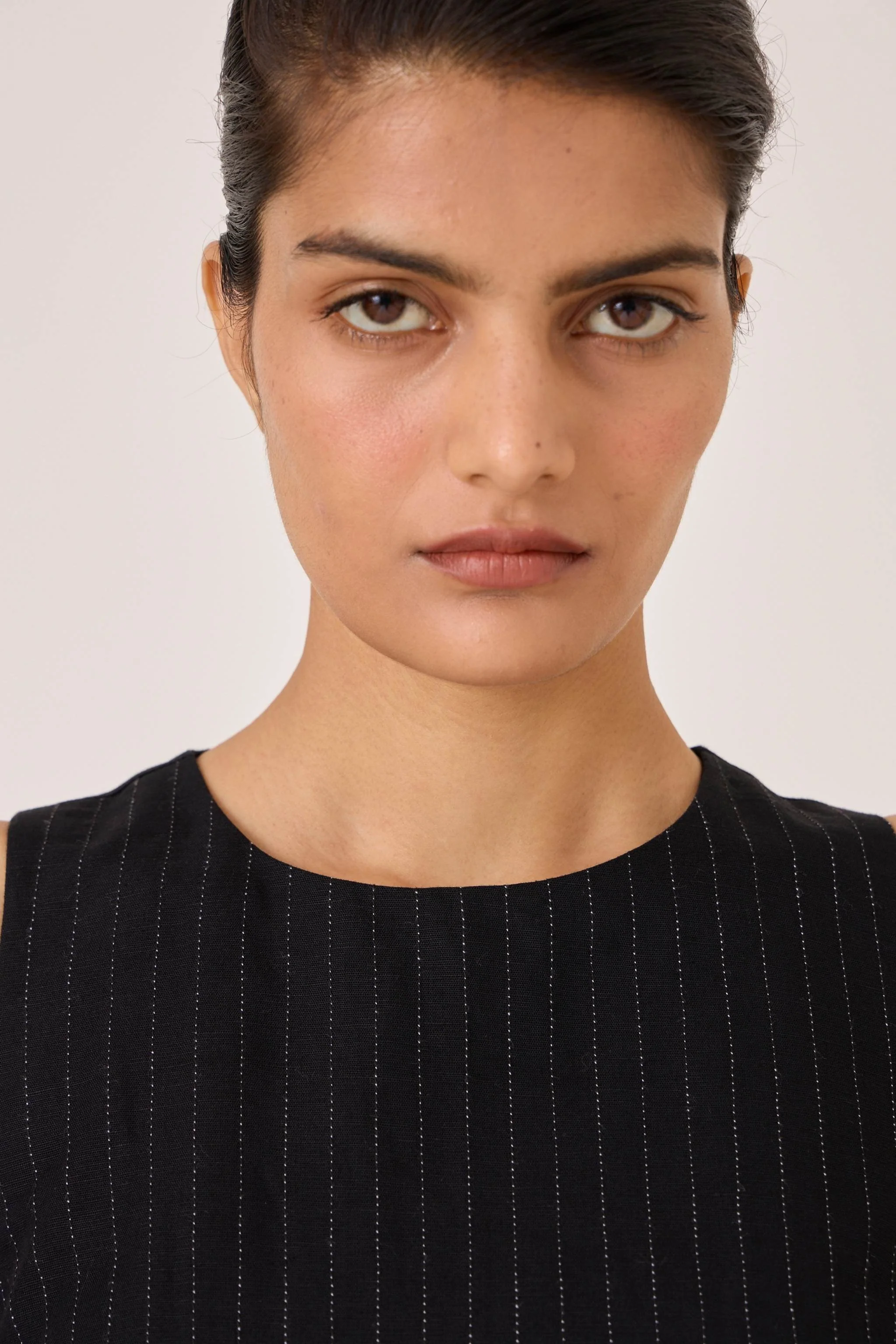 Nuwan Black Quilted Dress - Image 8