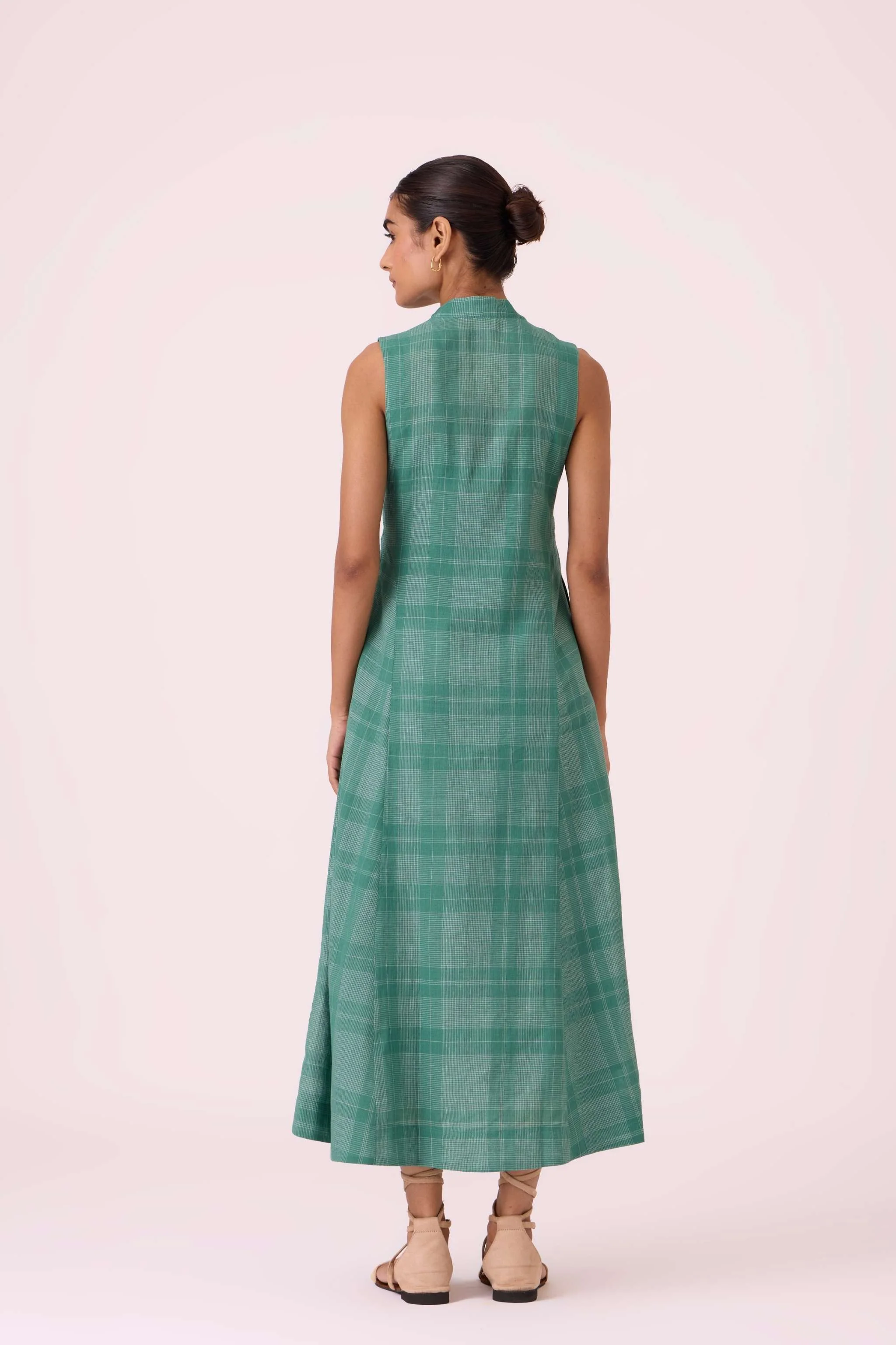 Orwell Green Handwoven Dress - Image 9