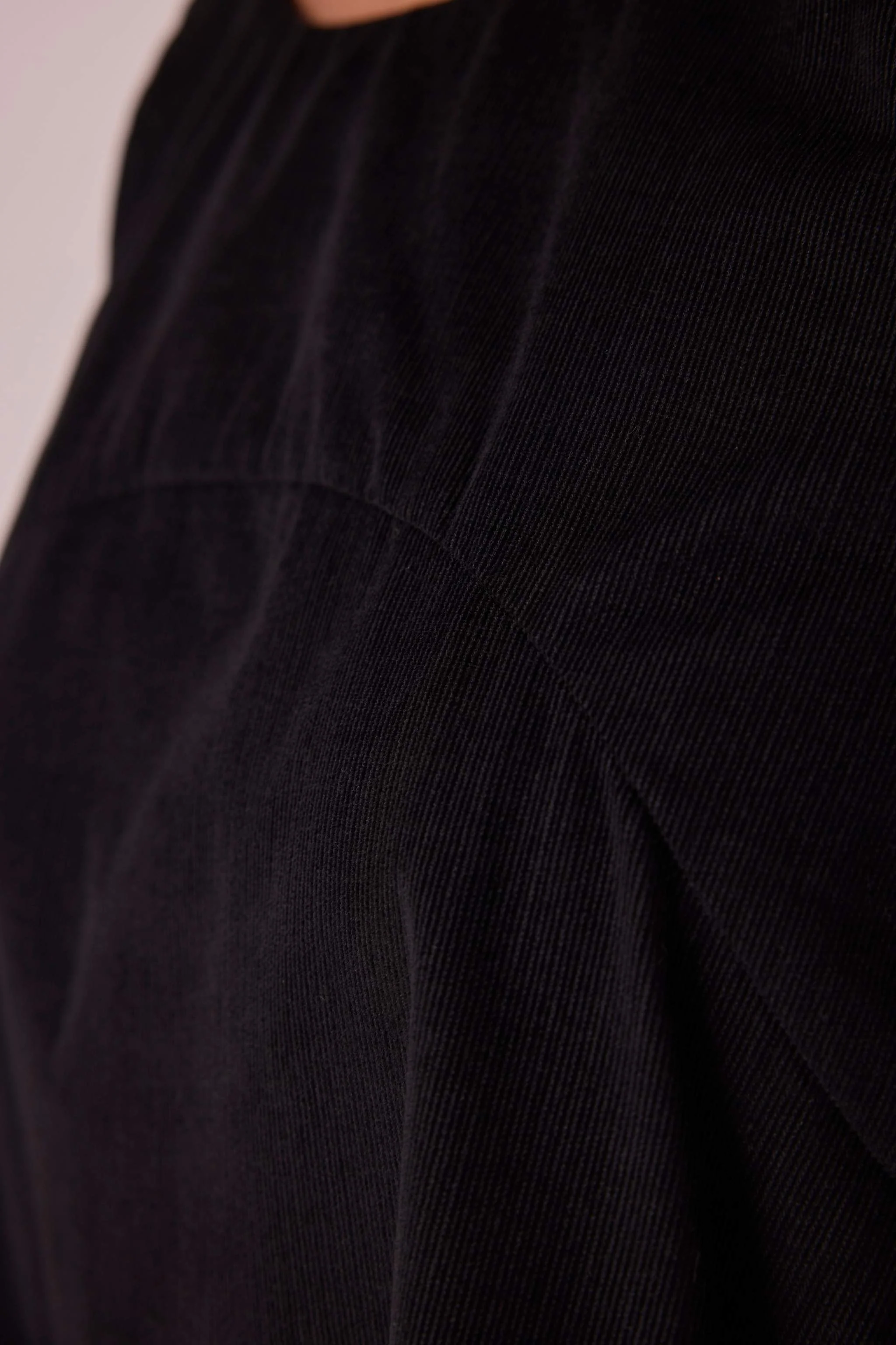 Reka Black Needlecord Dress - Image 6