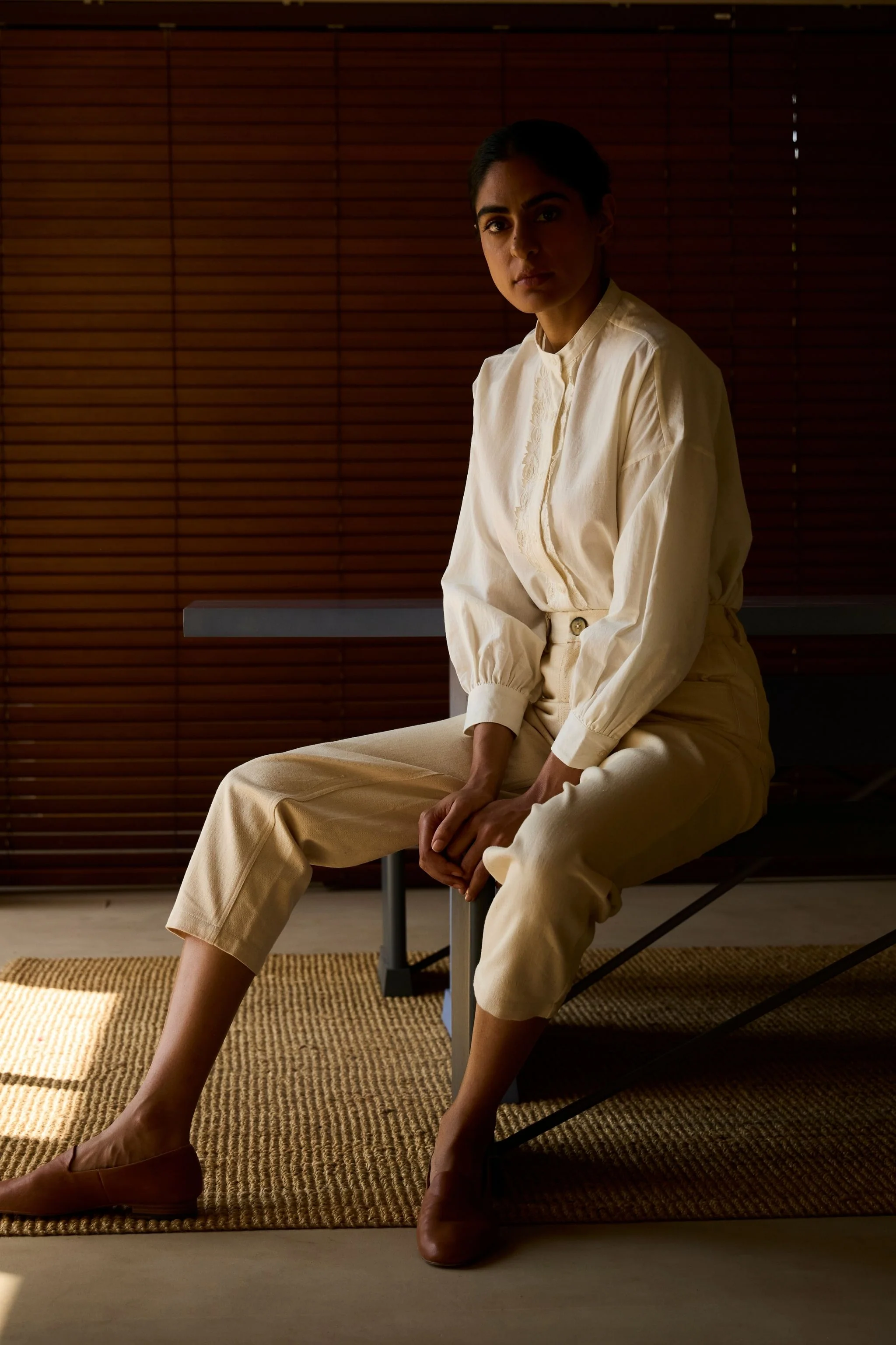 Ryuk Handwoven Embroidered Shirt - Image 11