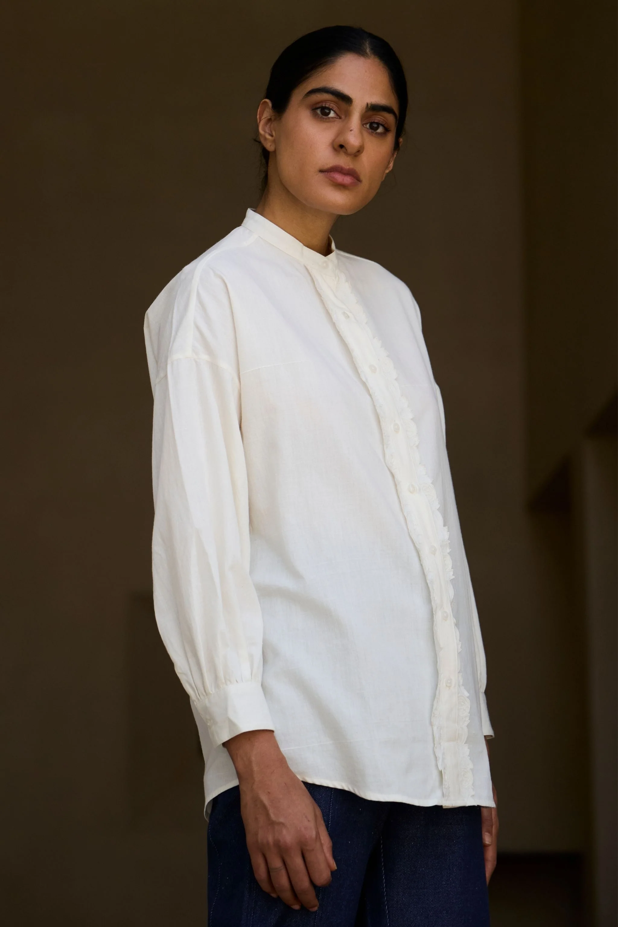 Ryuk Handwoven Embroidered Shirt - Image 2