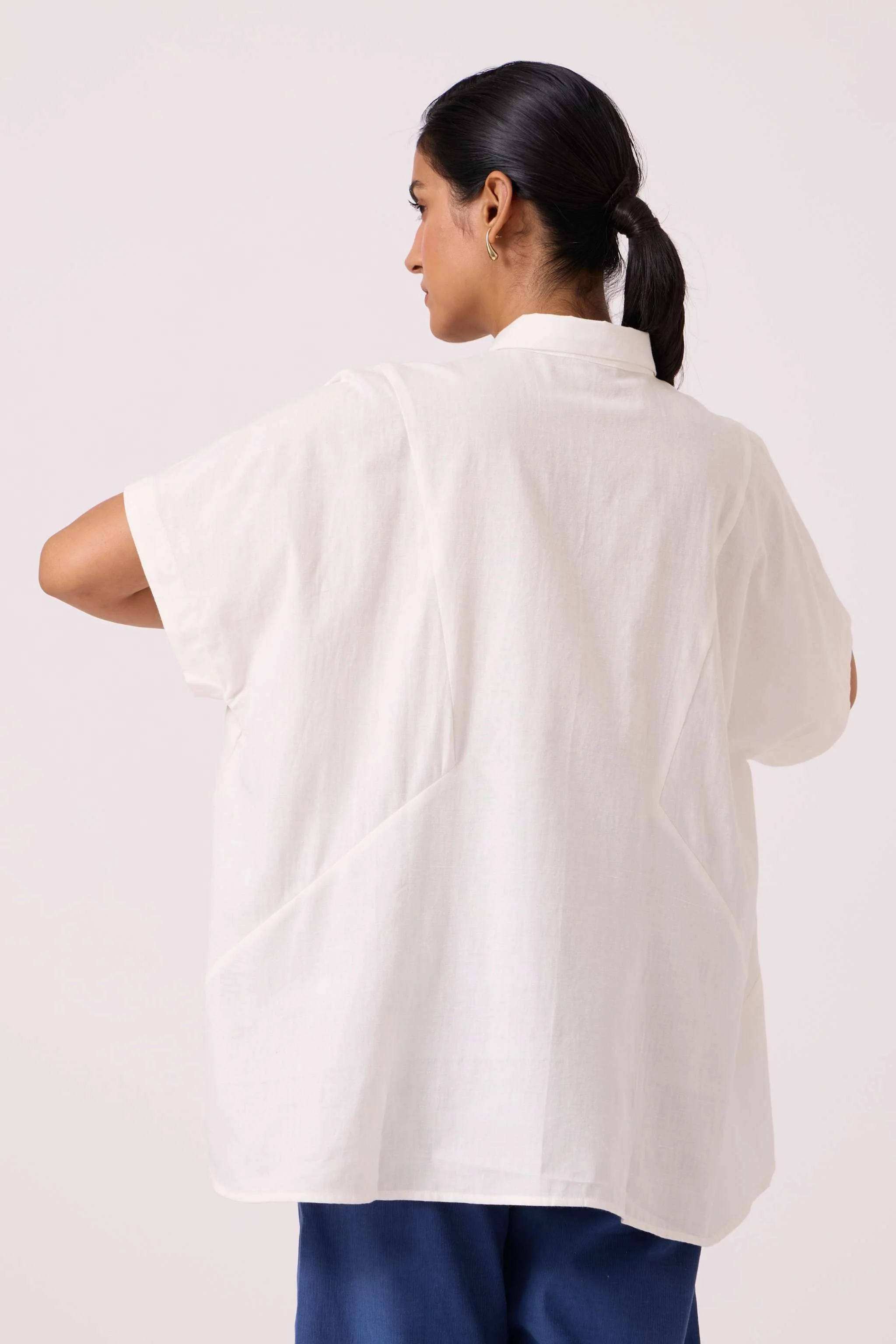 Sibyl Handwoven Embroidered Shirt - Image 7