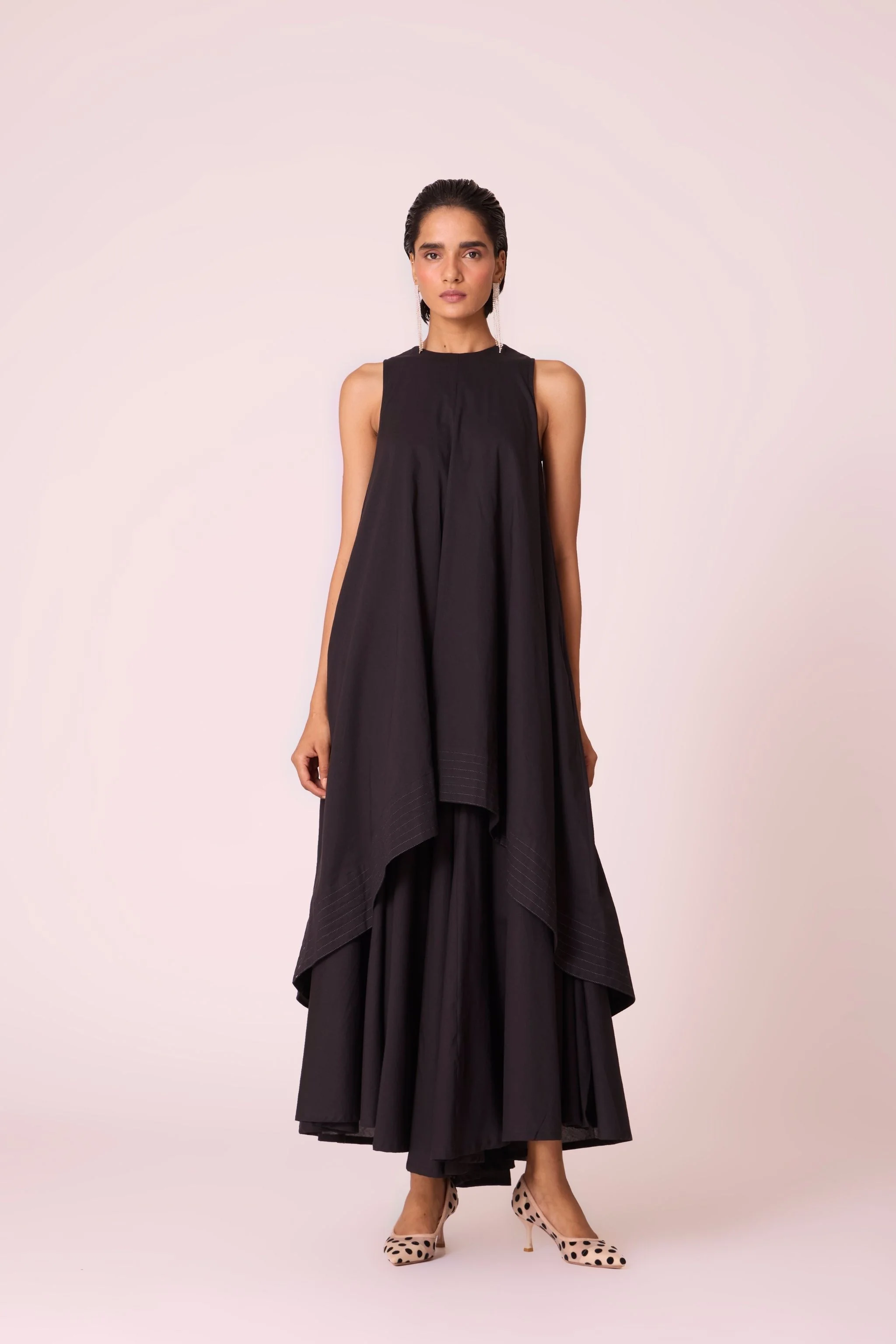 Sila Black Maxi Dress - Image 3