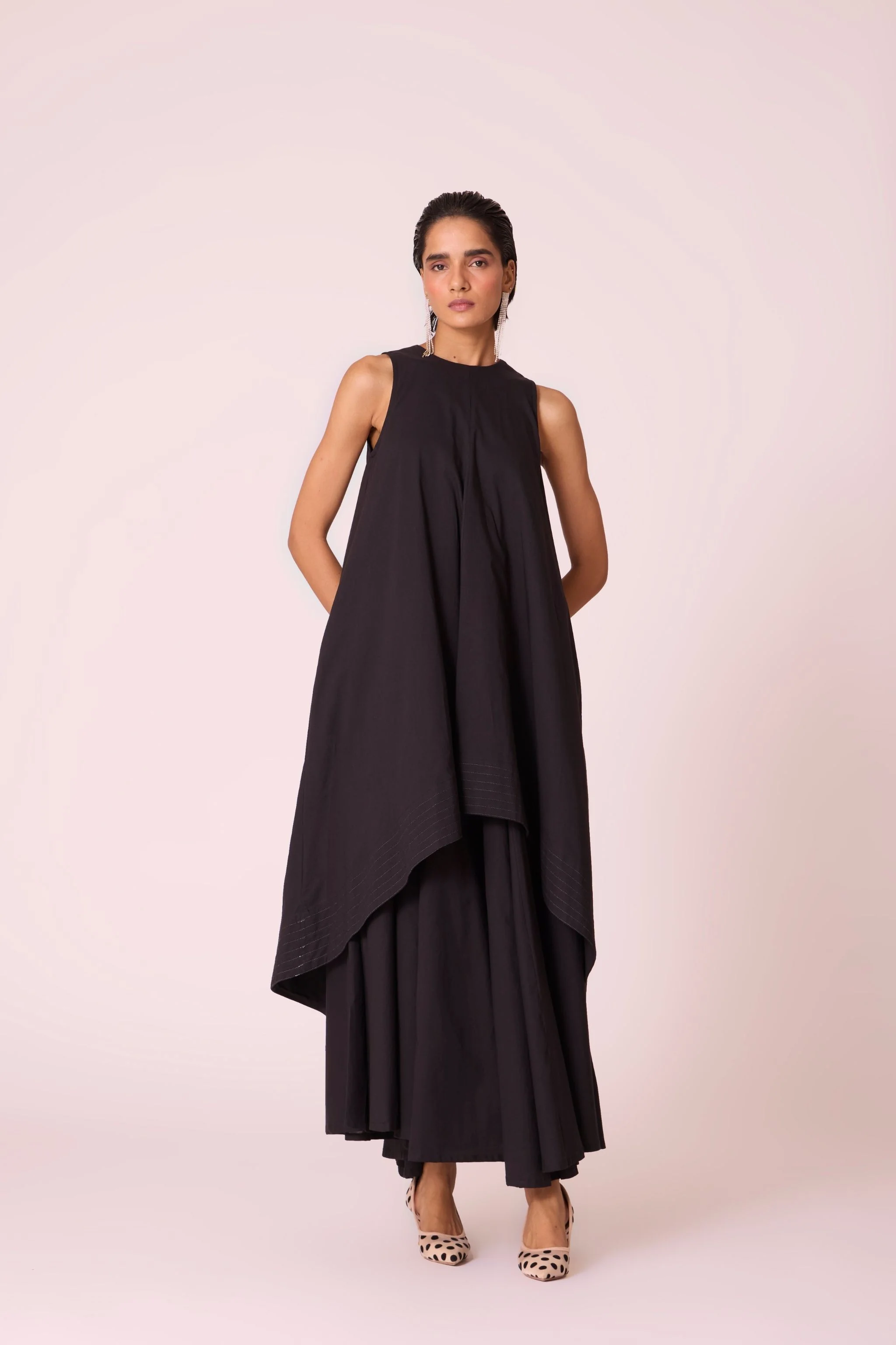 Sila Black Maxi Dress - Image 5