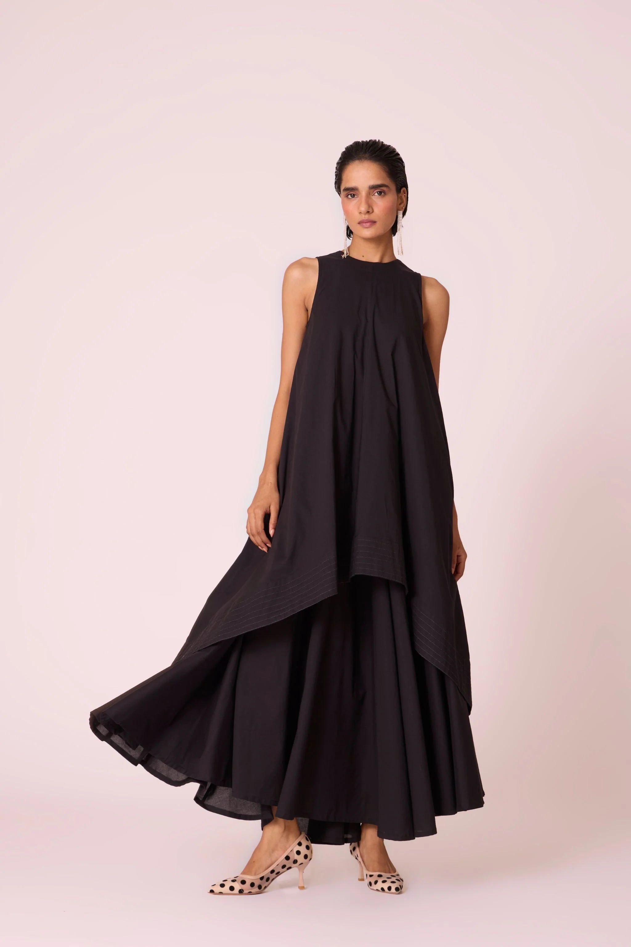 Sila Black Maxi Dress - Image 8
