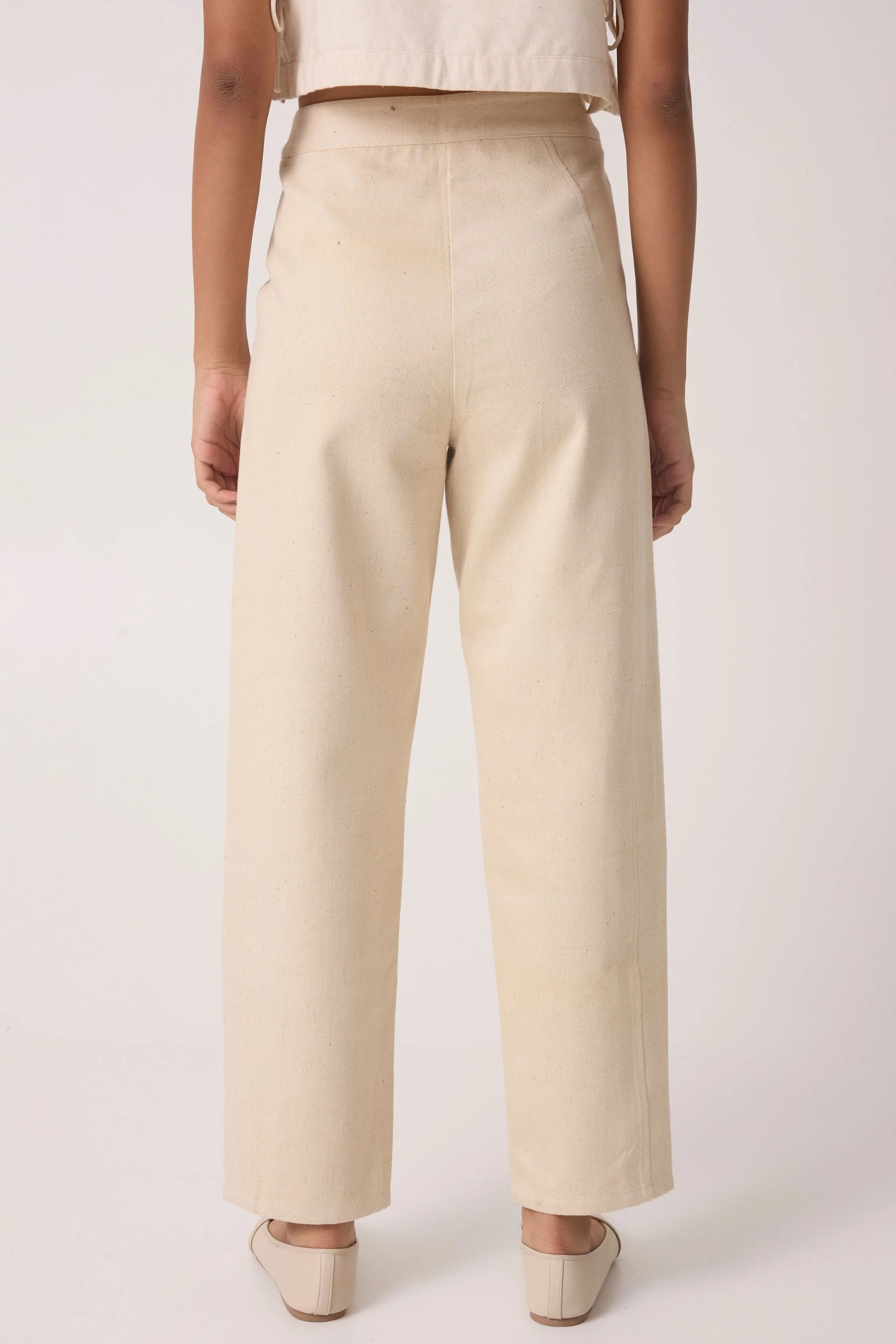 Sunisa Off White Denim Pants - Image 6