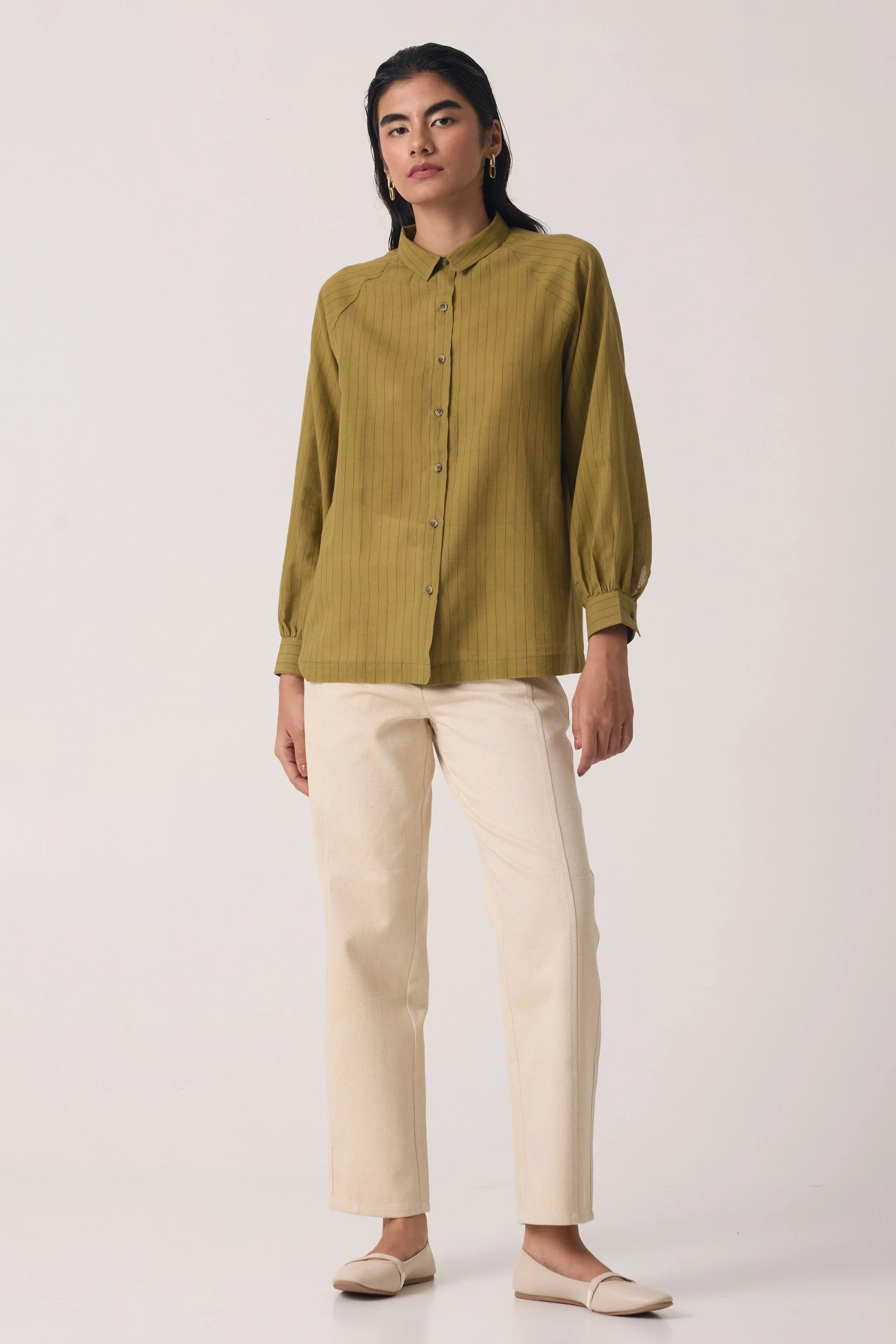Sunisa Off White Denim Pants - Image 8