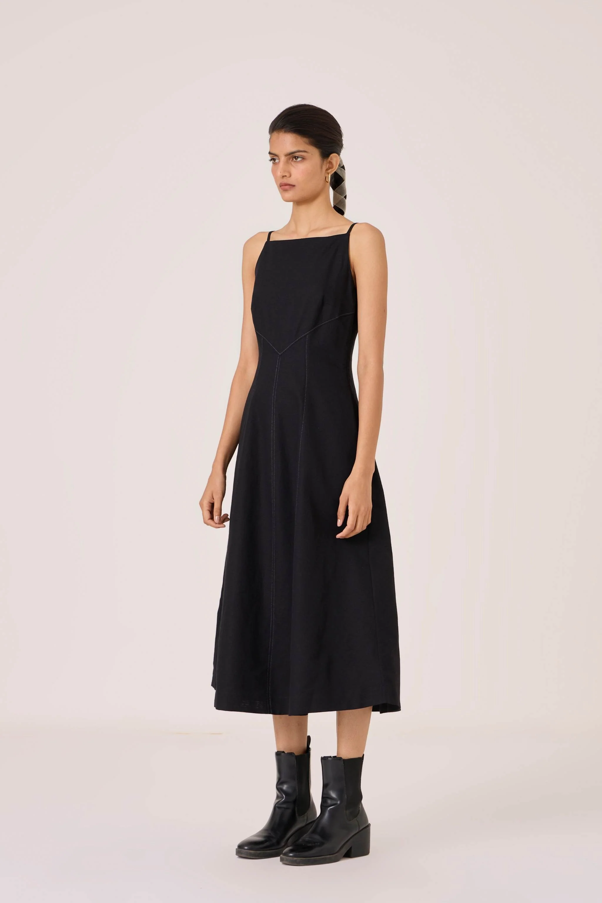 Suzie Black Dress - Image 2