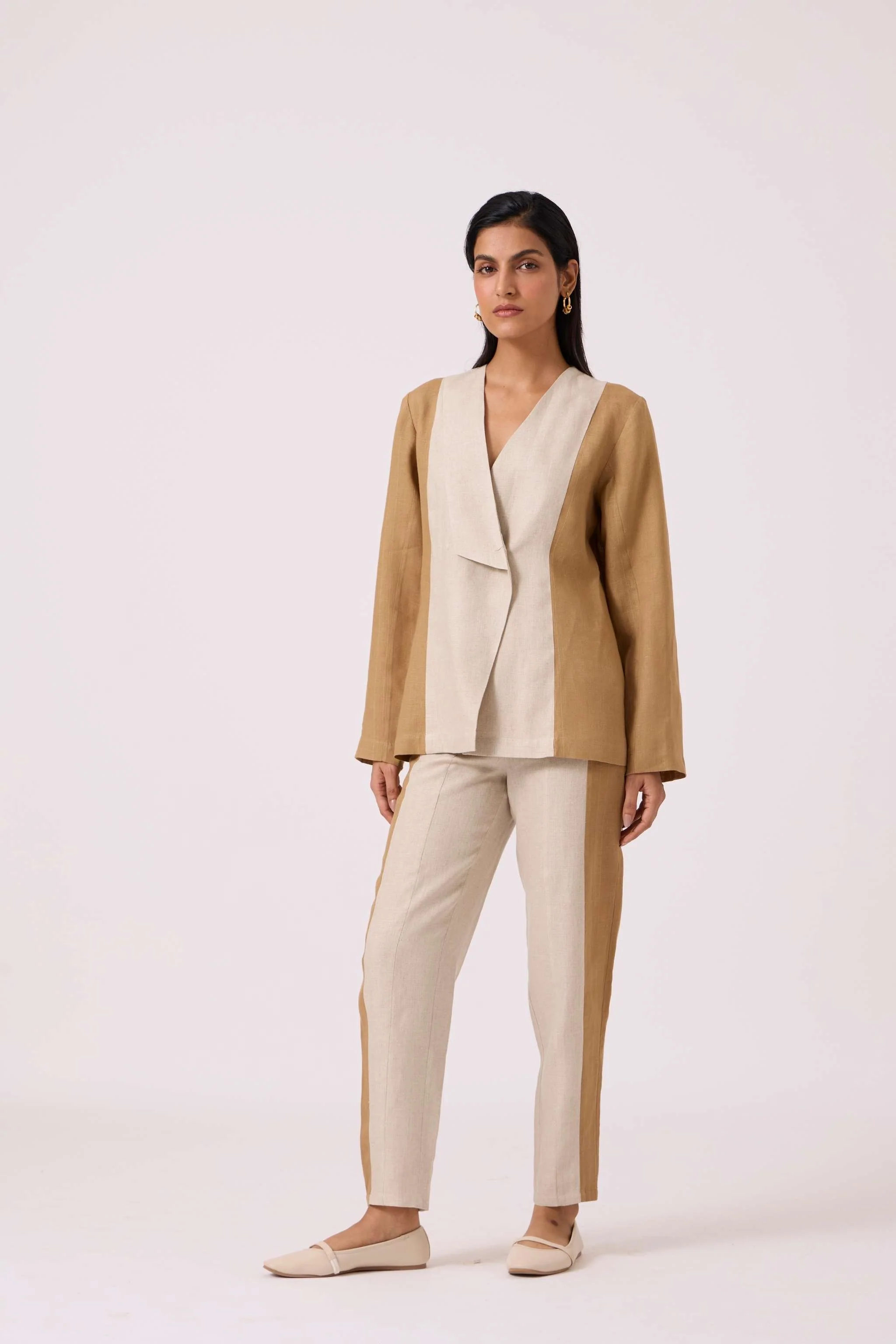 Tamara Linen Panelled Pants - Image 5