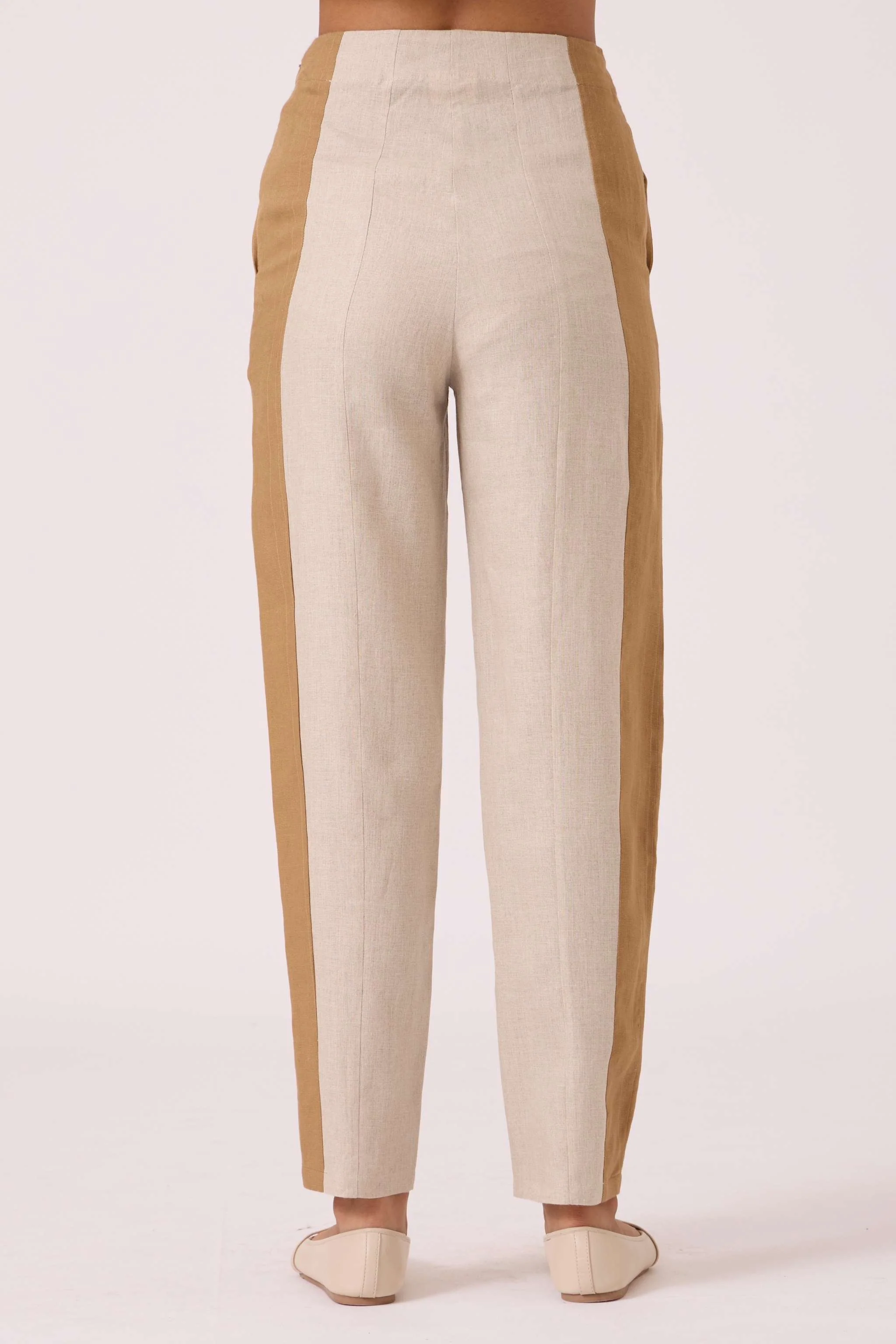 Tamara Linen Panelled Pants - Image 6