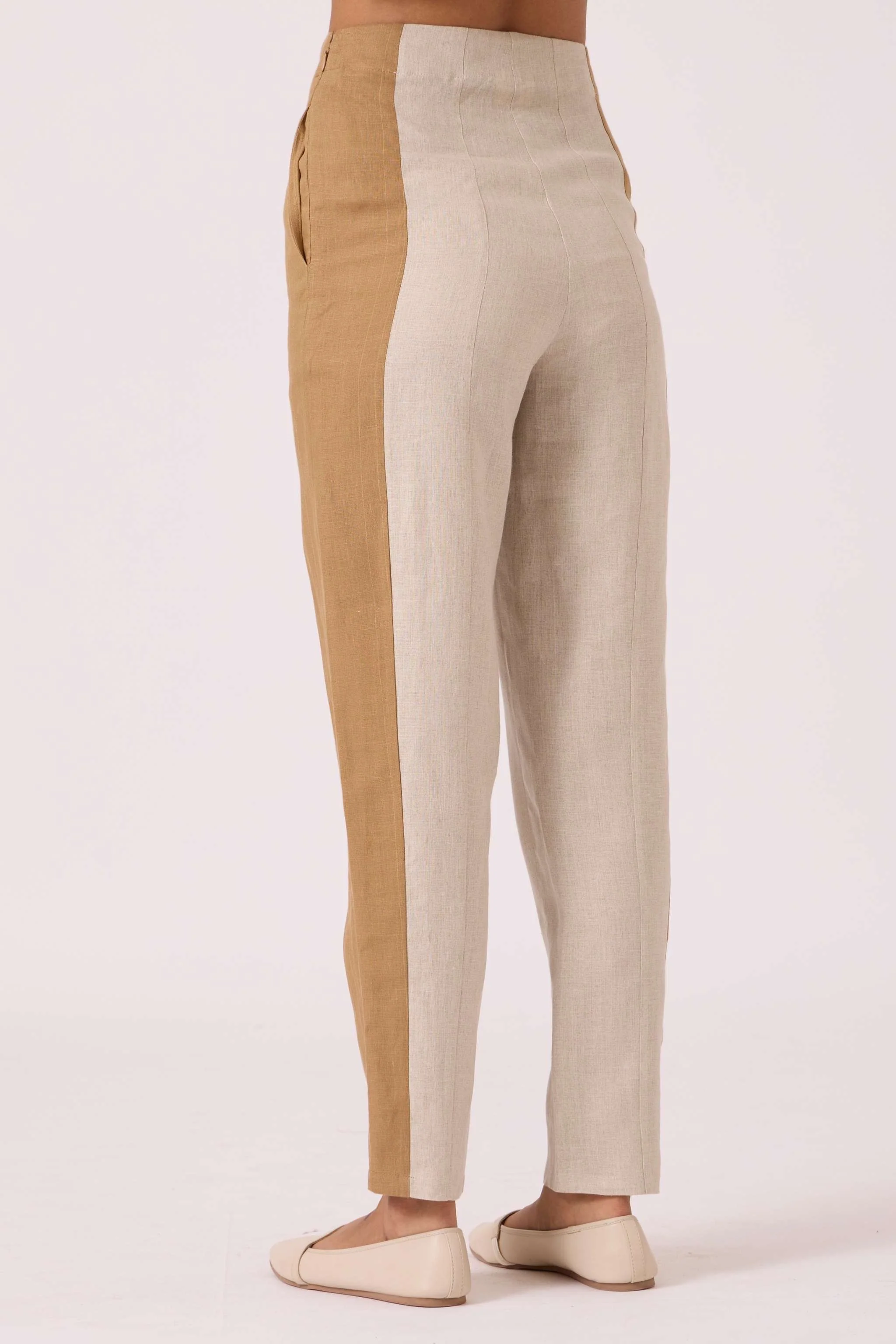 Tamara Linen Panelled Pants - Image 7