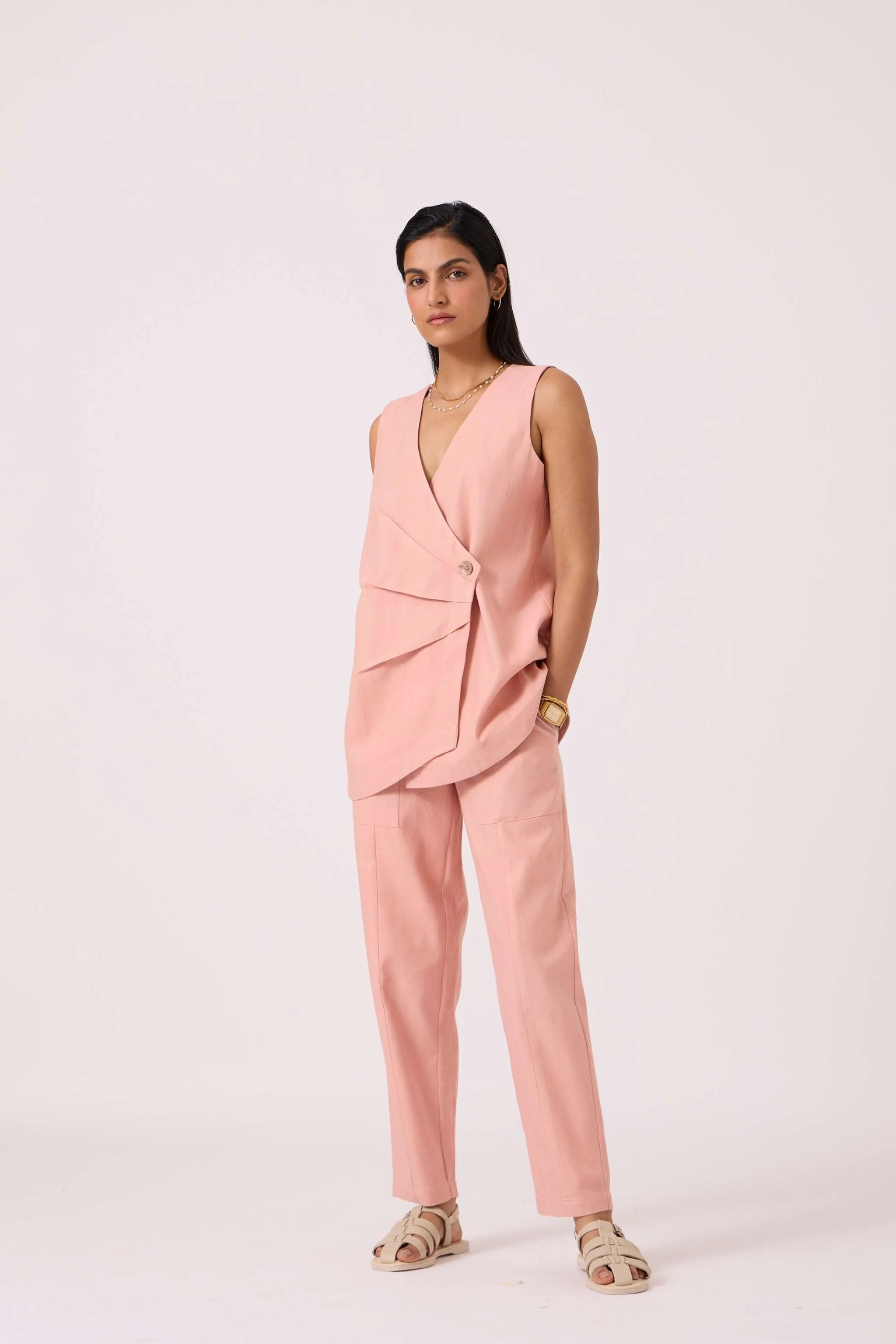 Victory Pink Handwoven Pants - Image 10