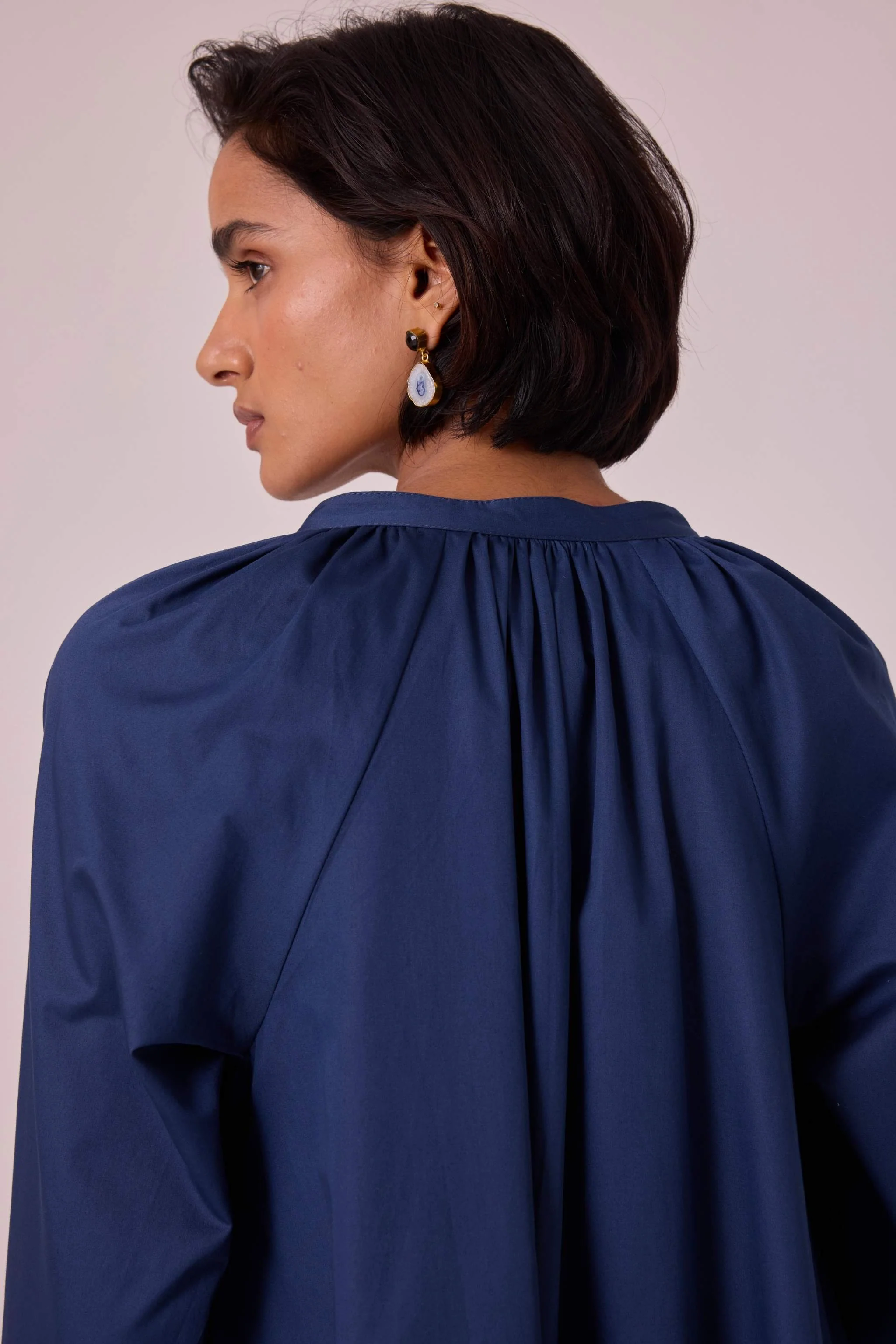 Woodstock Blue Tent Dress - Image 10