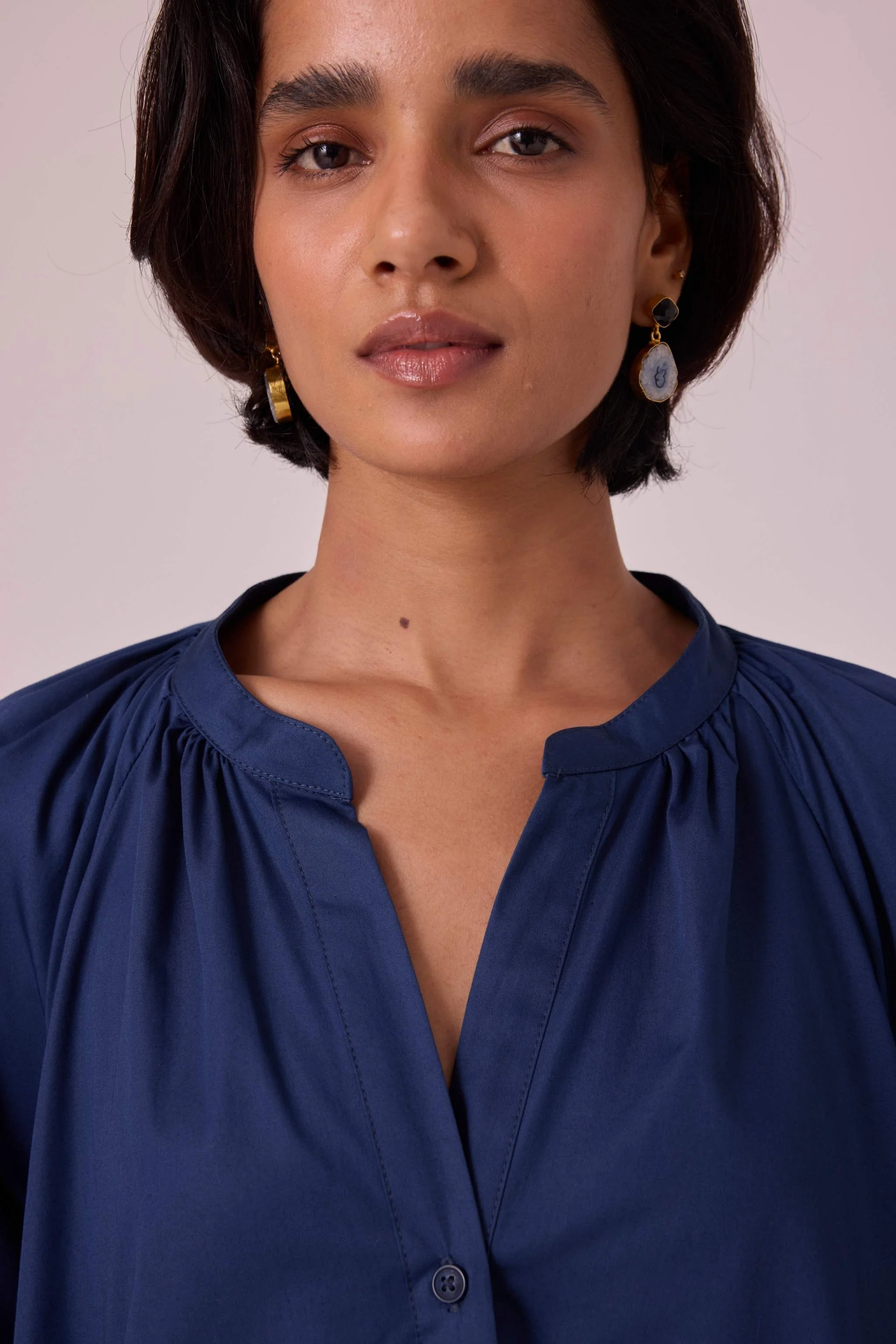 Woodstock Blue Tent Dress - Image 5