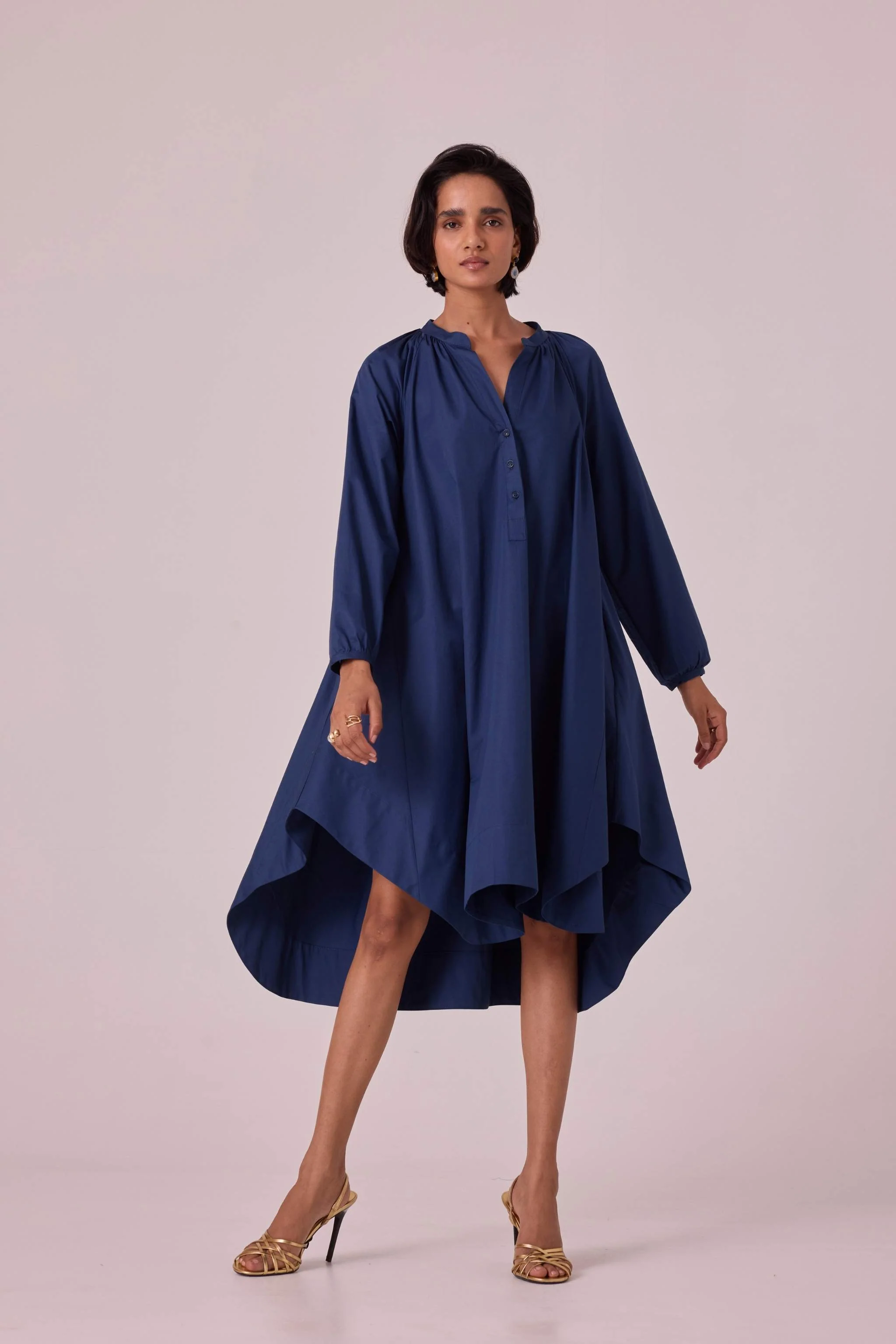 Woodstock Blue Tent Dress - Image 9