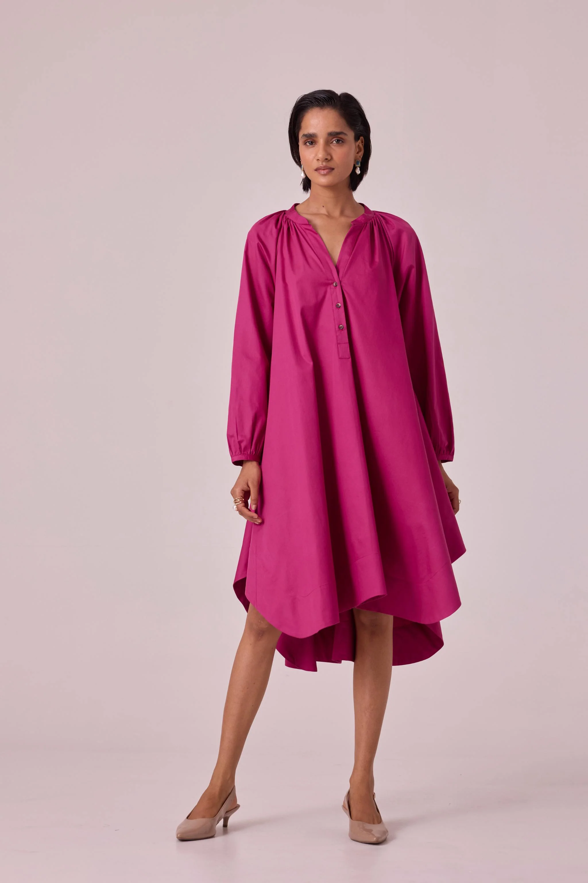 Woodstock Pink Tent Dress - Image 10