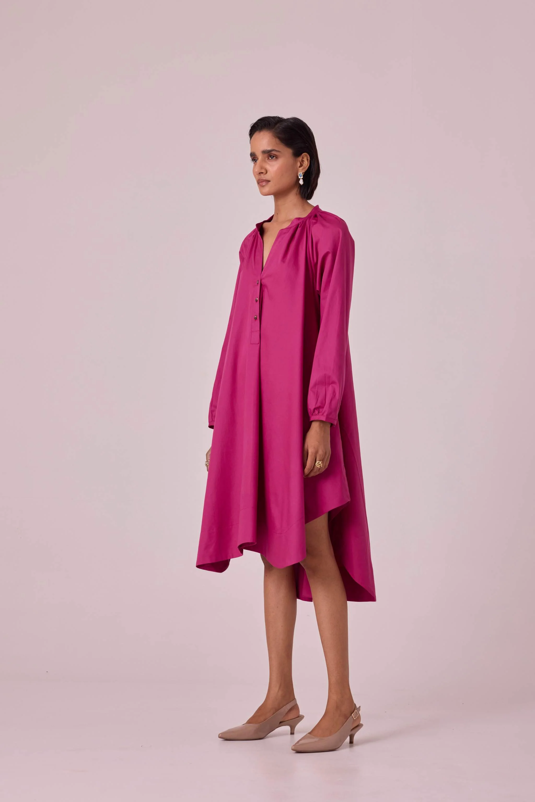 Woodstock Pink Tent Dress - Image 3
