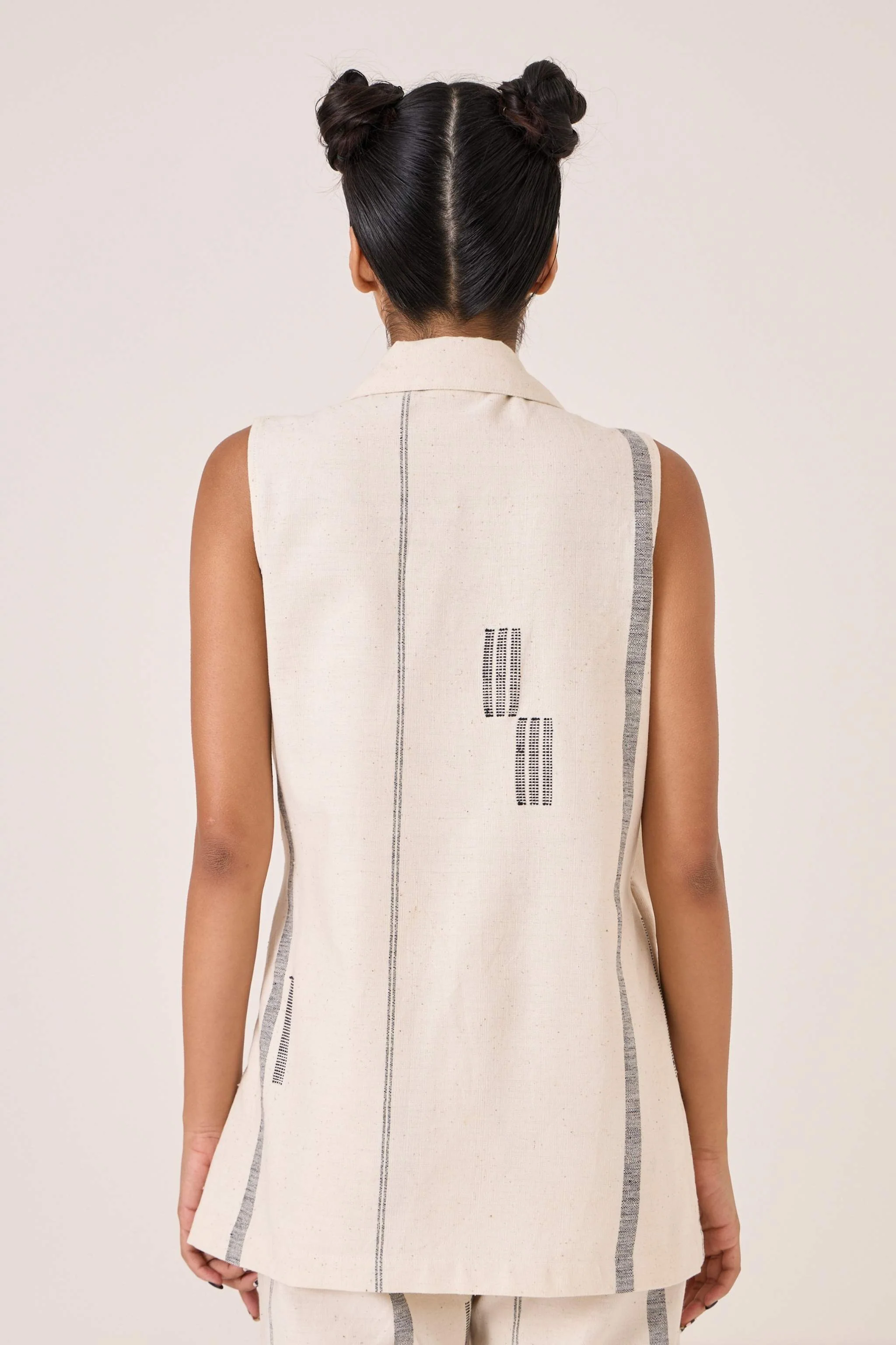 Yacine Handwoven Wrap Top - Image 10