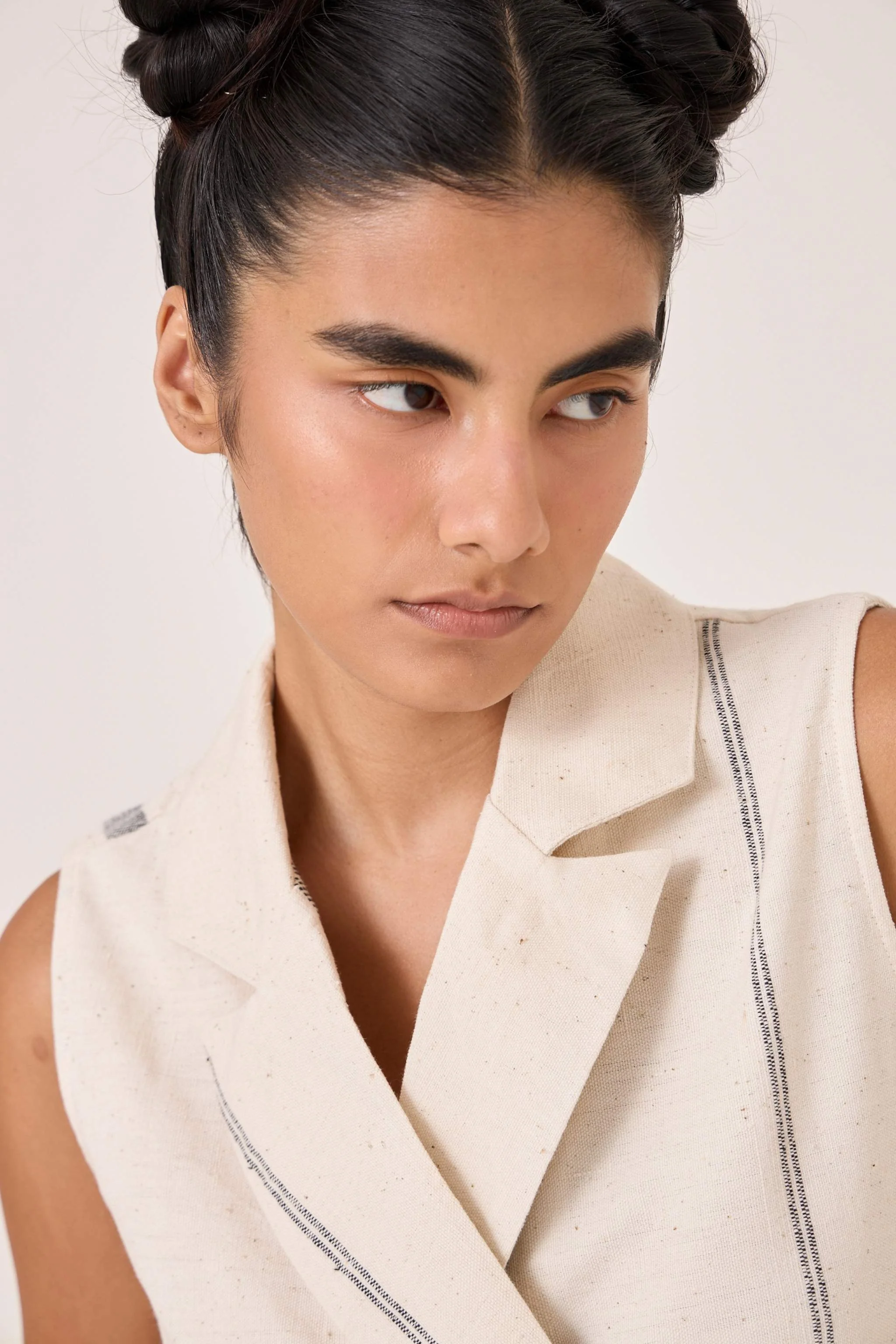 Yacine Handwoven Wrap Top - Image 5