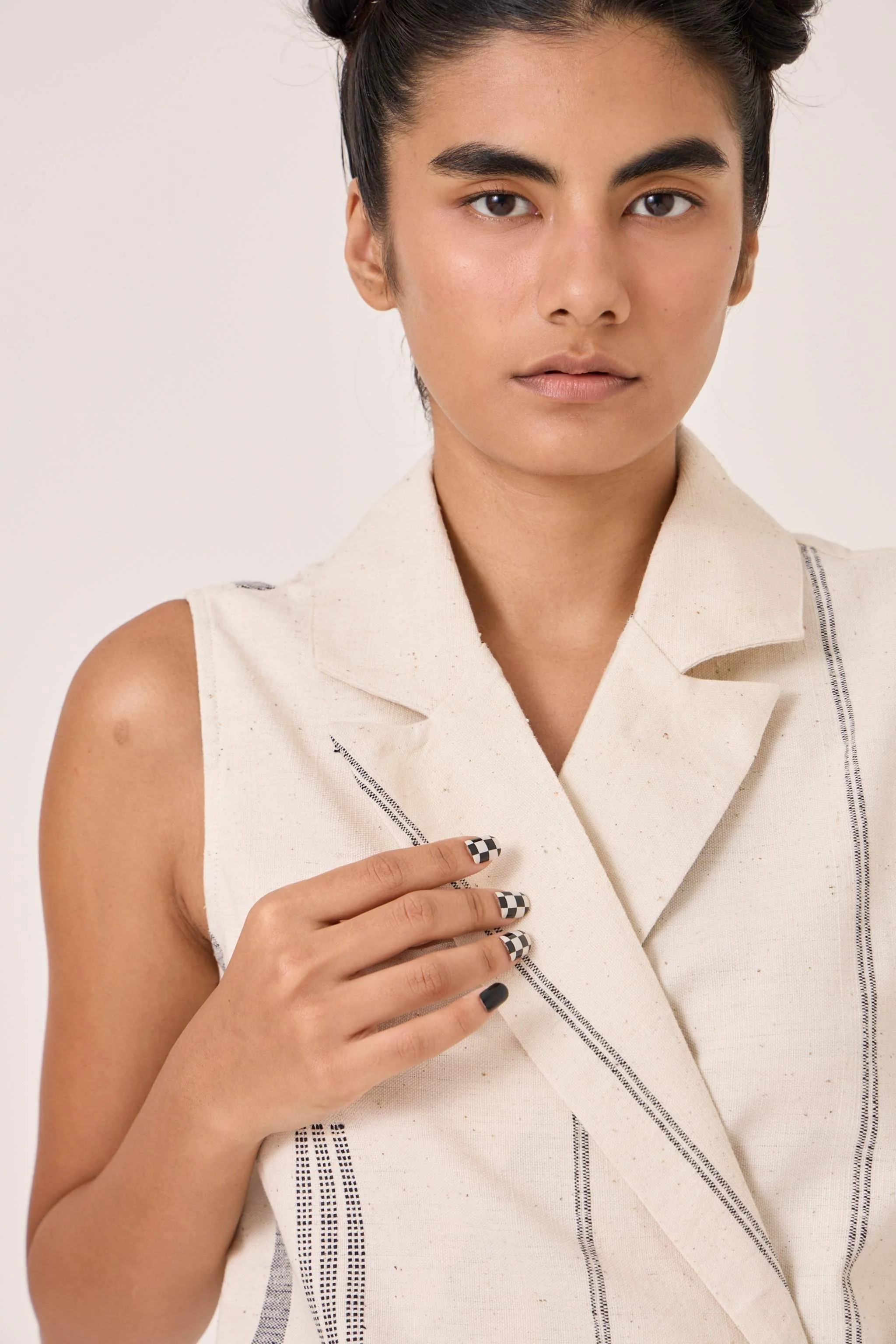 Yacine Handwoven Wrap Top - Image 7