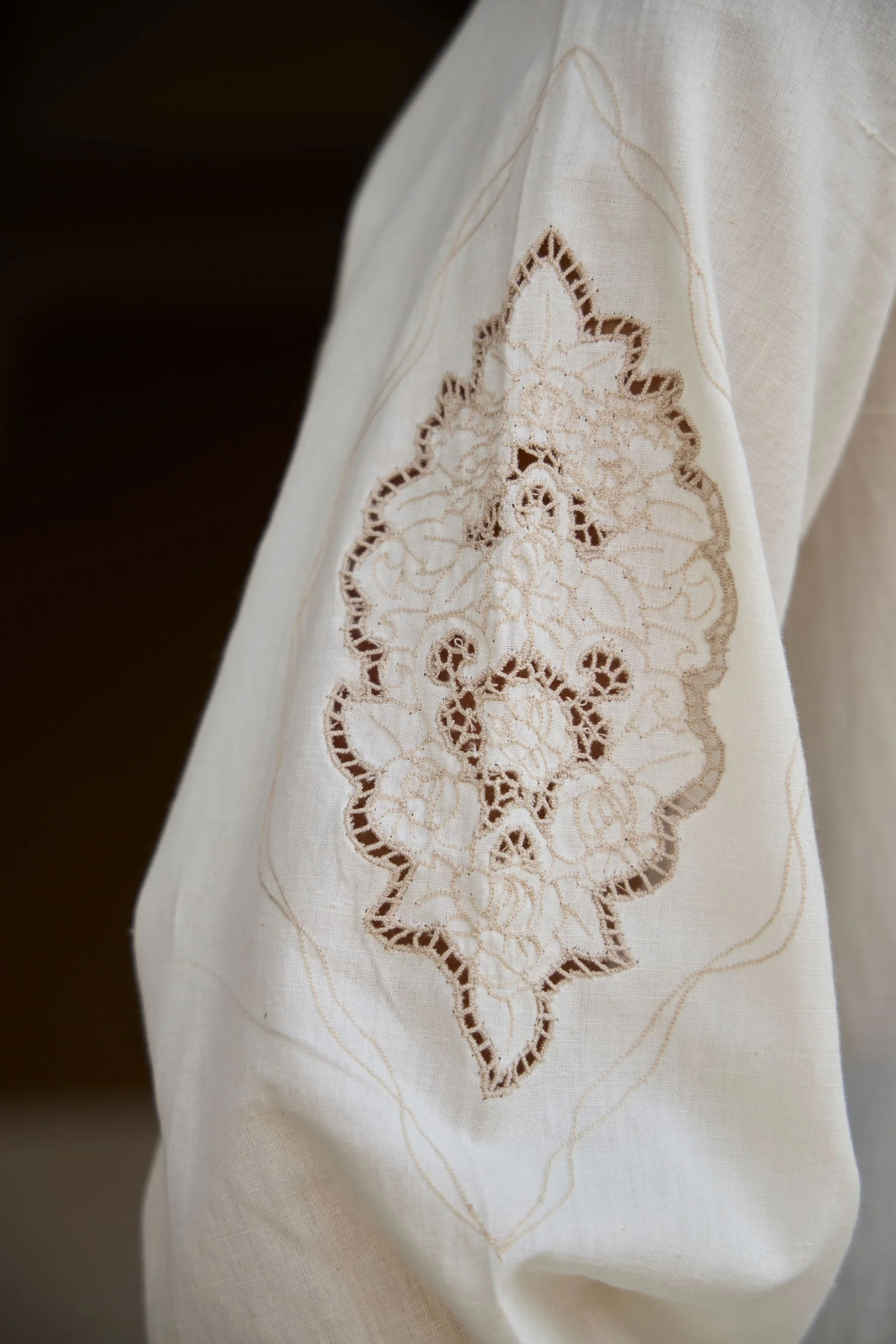 Yeji Handwoven Embroidered Shirt - Image 6